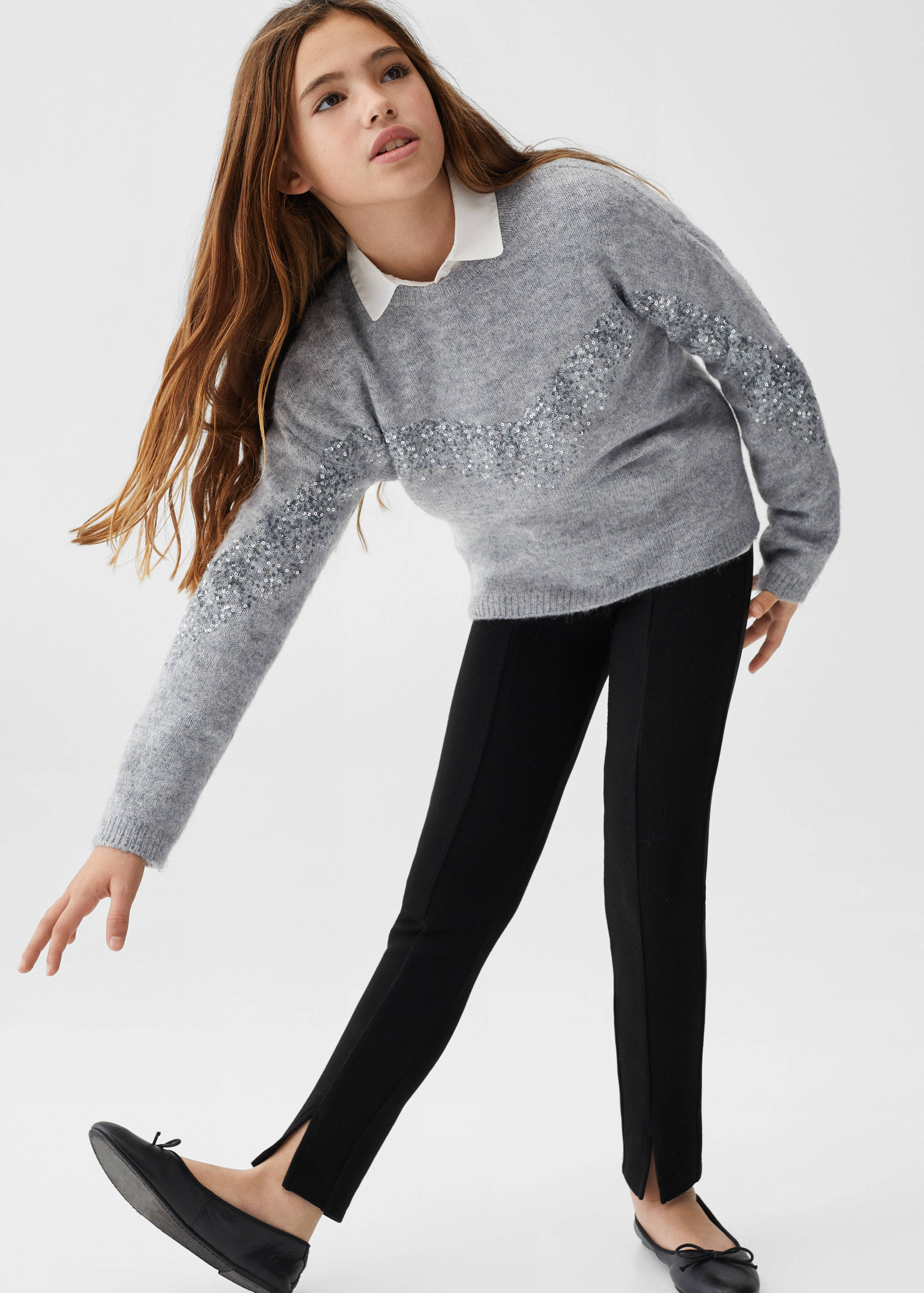 Strickpullover mit Pailletten - Detail des Artikels 2