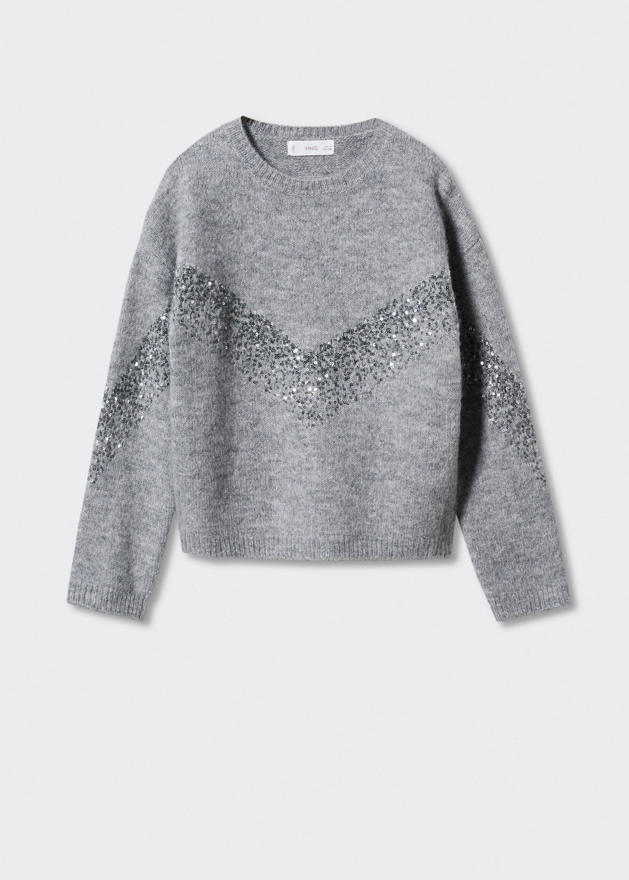 Strickpullover mit Pailletten - Artikel ohne Model