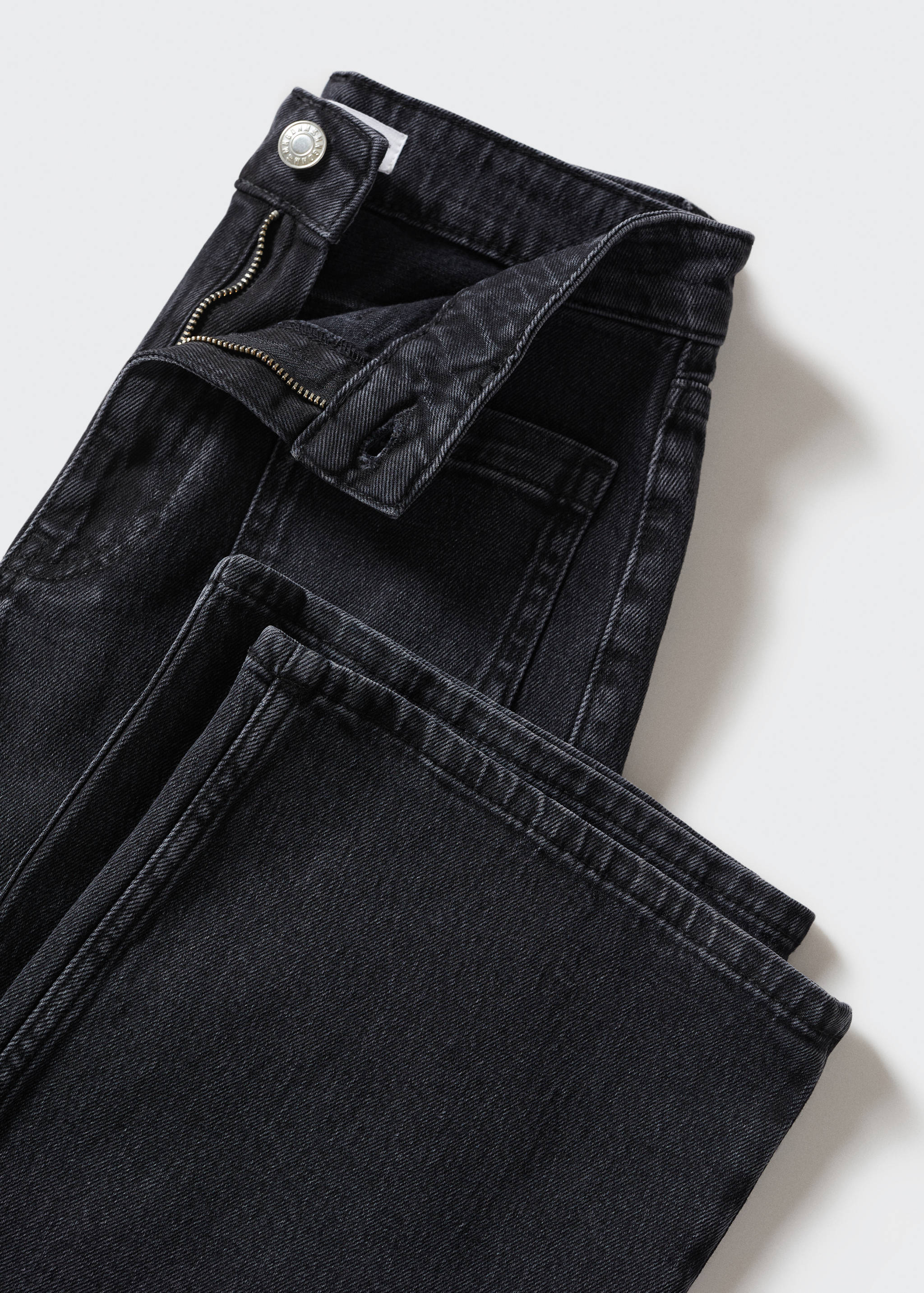 Wide-leg jeans with pockets - Details of the article 8