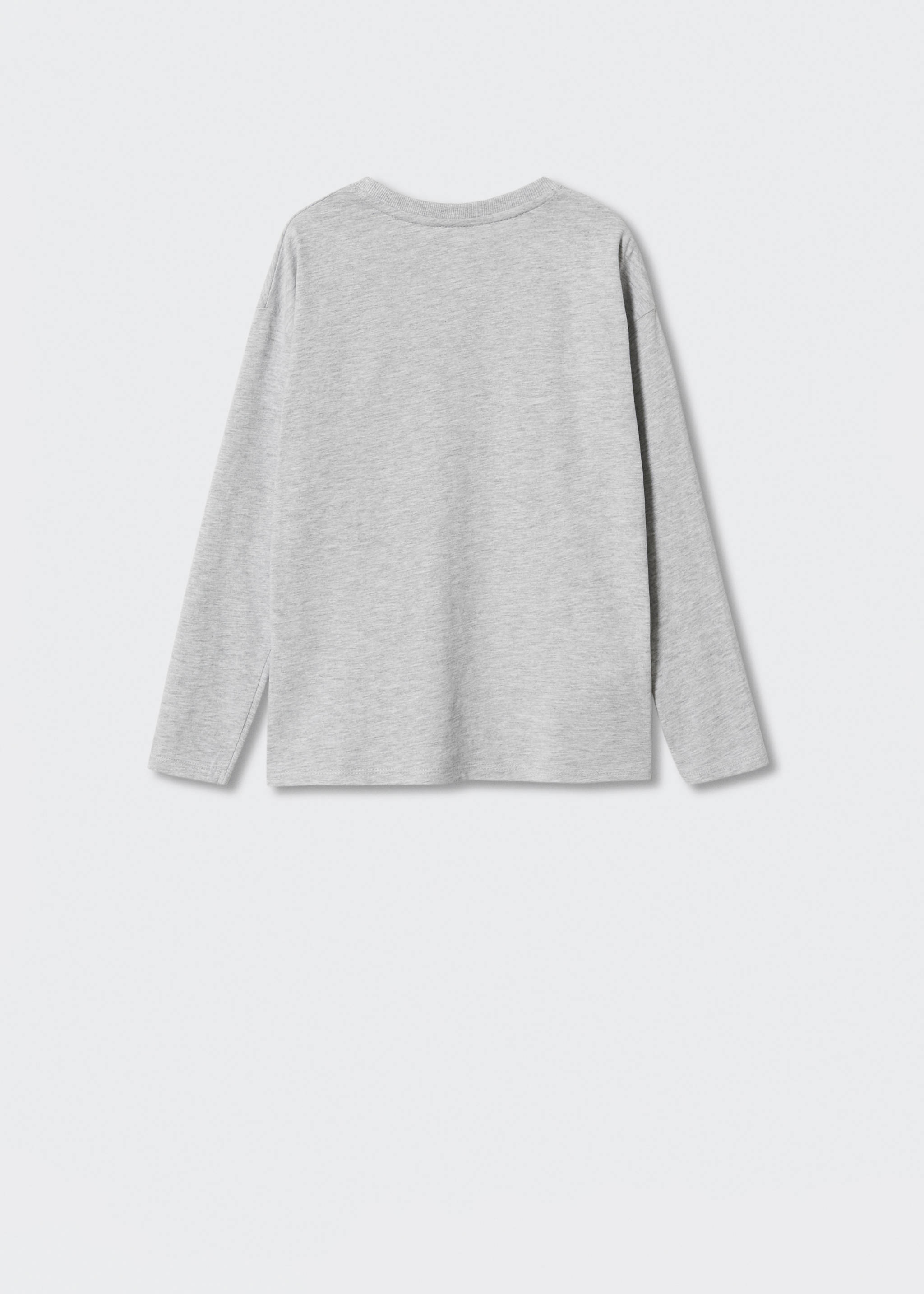 Tričko s dlouhým potištěným rukávem - Zadní strana zboží