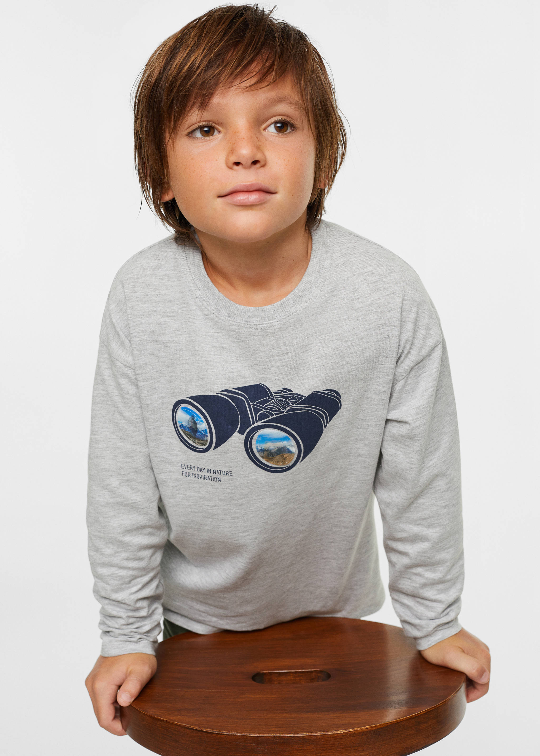 Tričko s dlouhým potištěným rukávem - Detail zboží 4