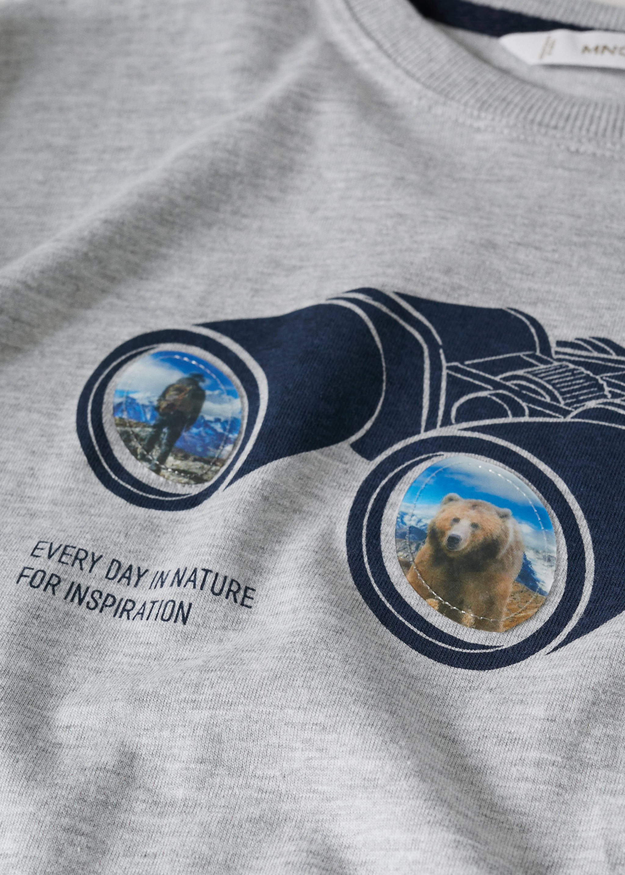 Tričko s dlouhým potištěným rukávem - Detail zboží 8