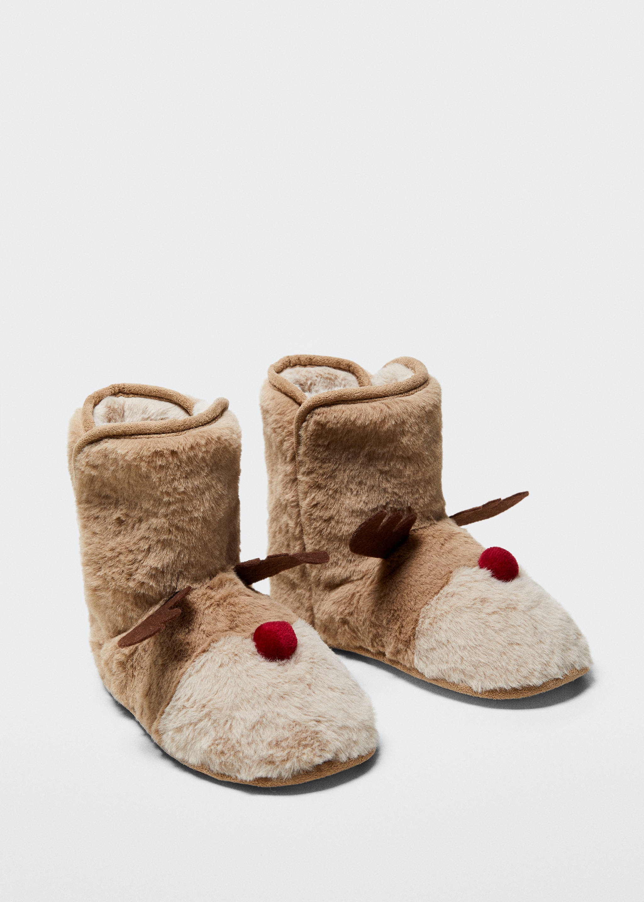 Reindeer slippers - Medium plane