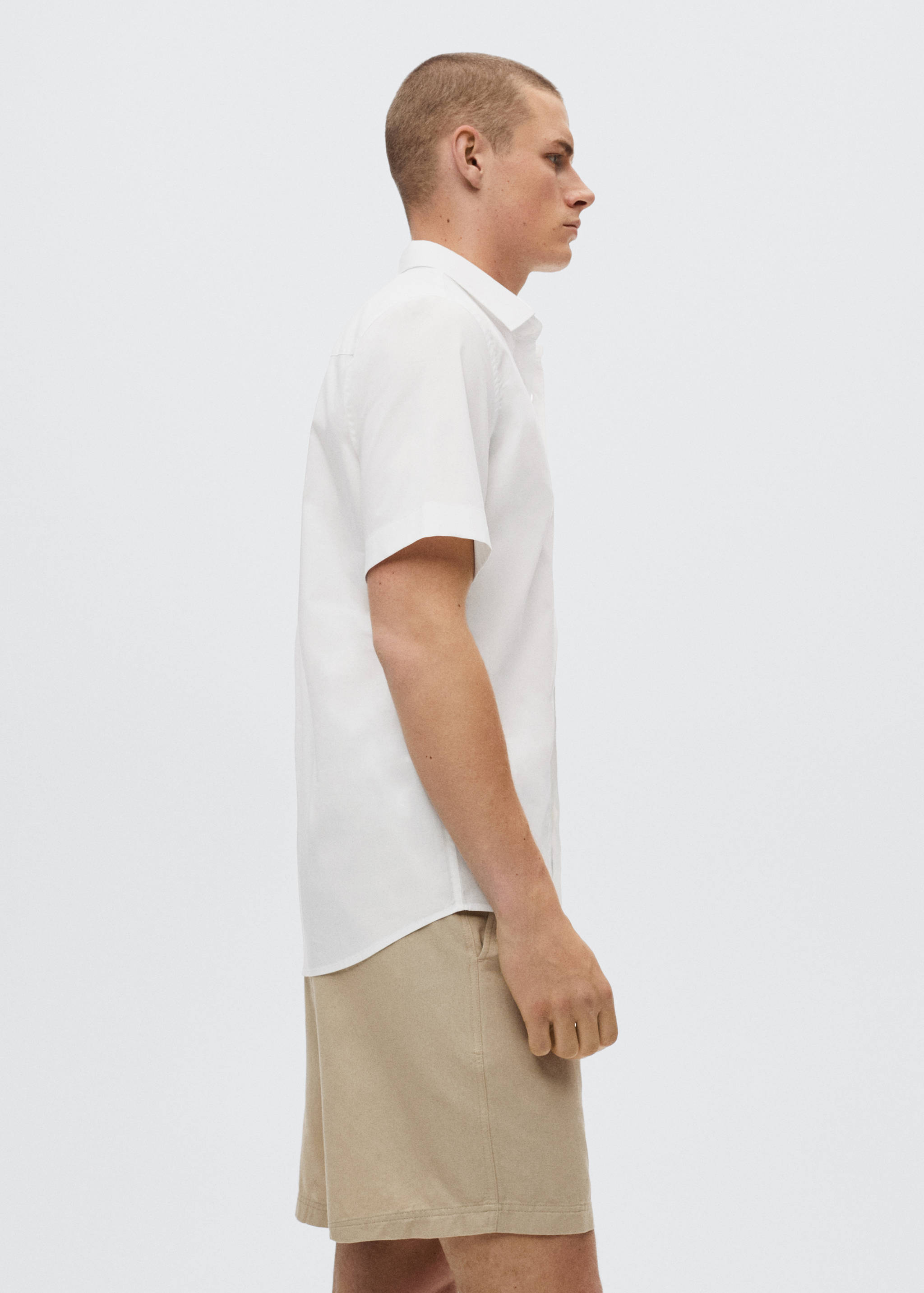 Kurzärmliges Baumwollhemd - Detail des Artikels 2