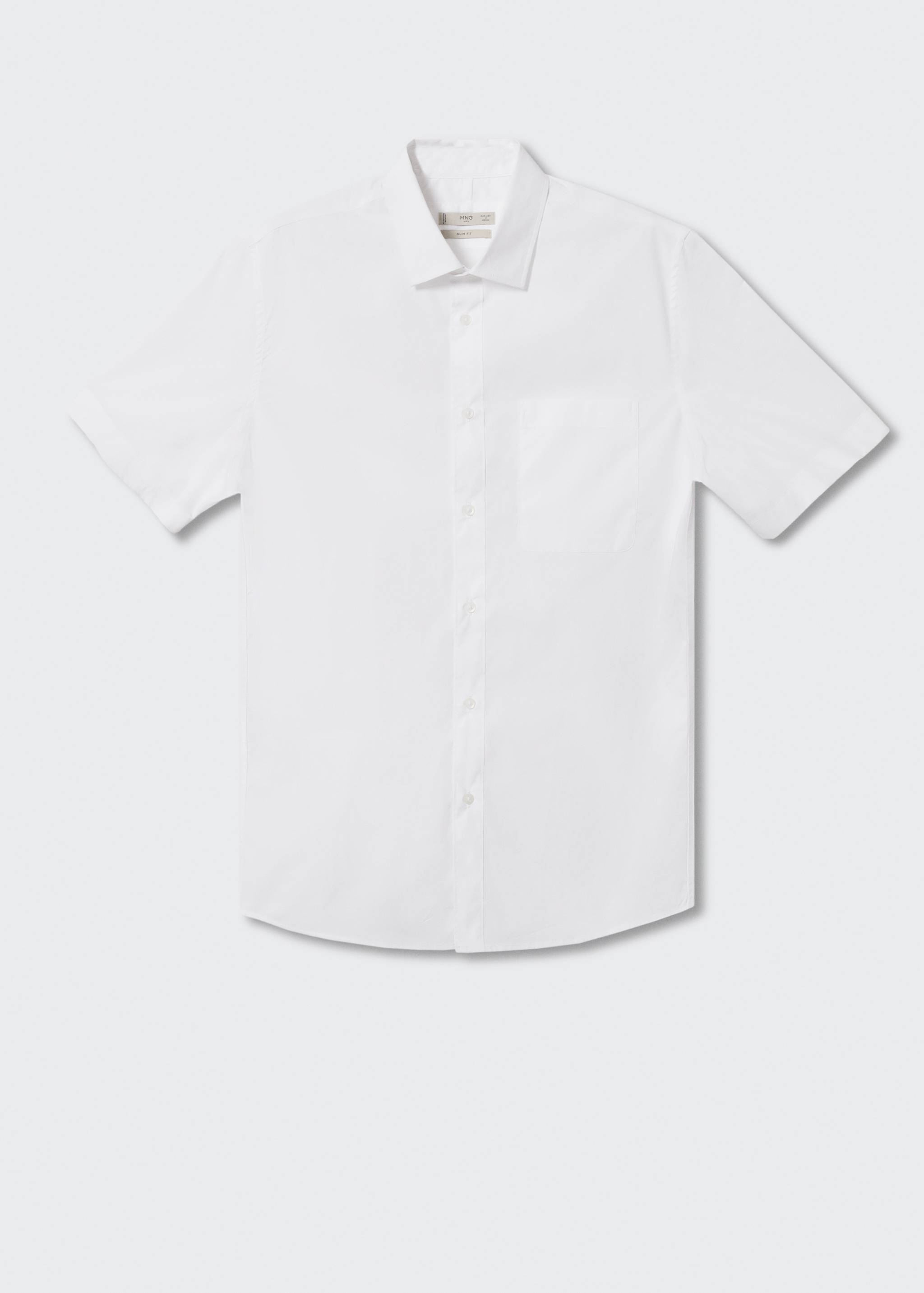 Kurzärmliges Baumwollhemd - Artikel ohne Model