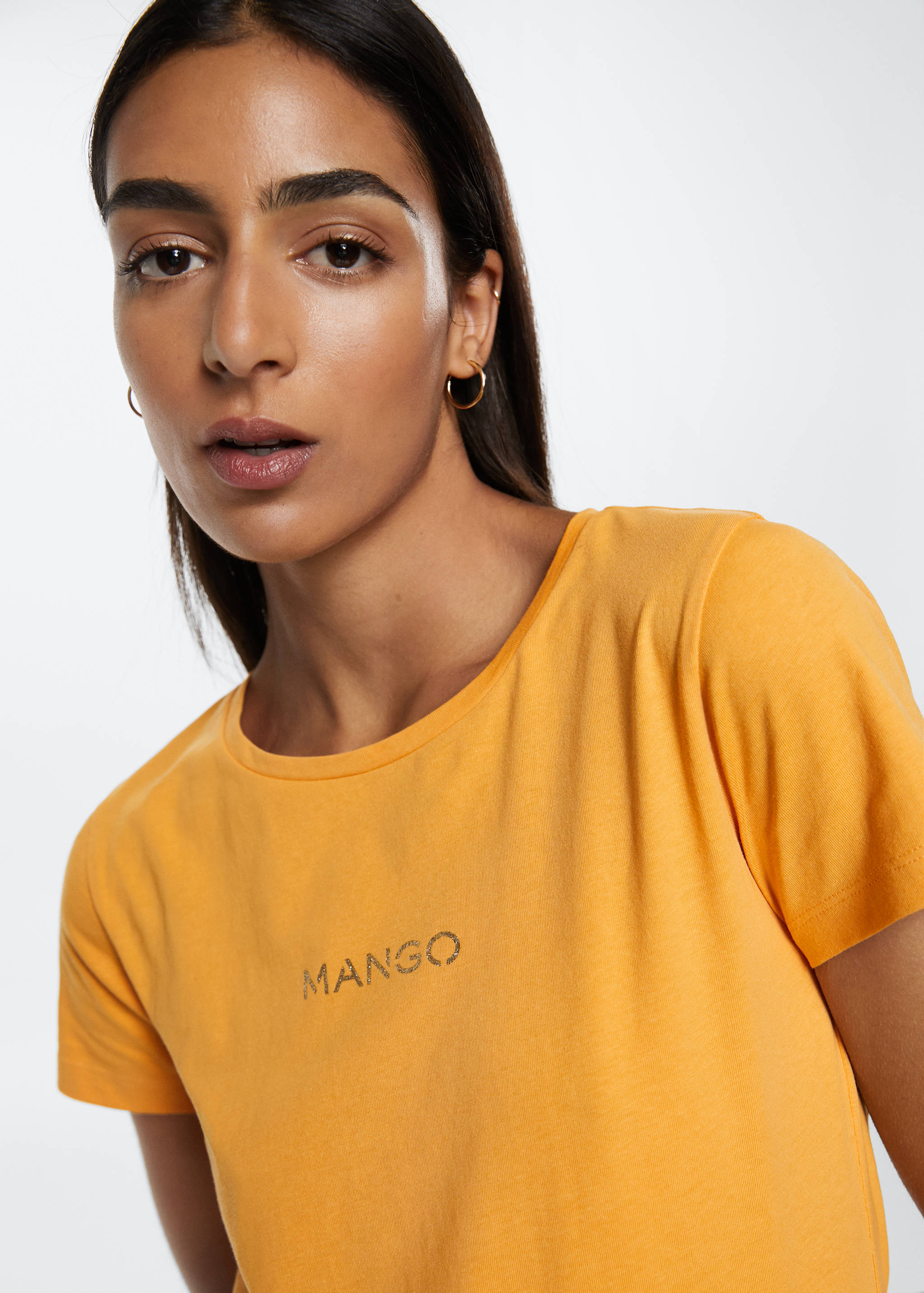 Metallic logo T-shirt - Details of the article 1