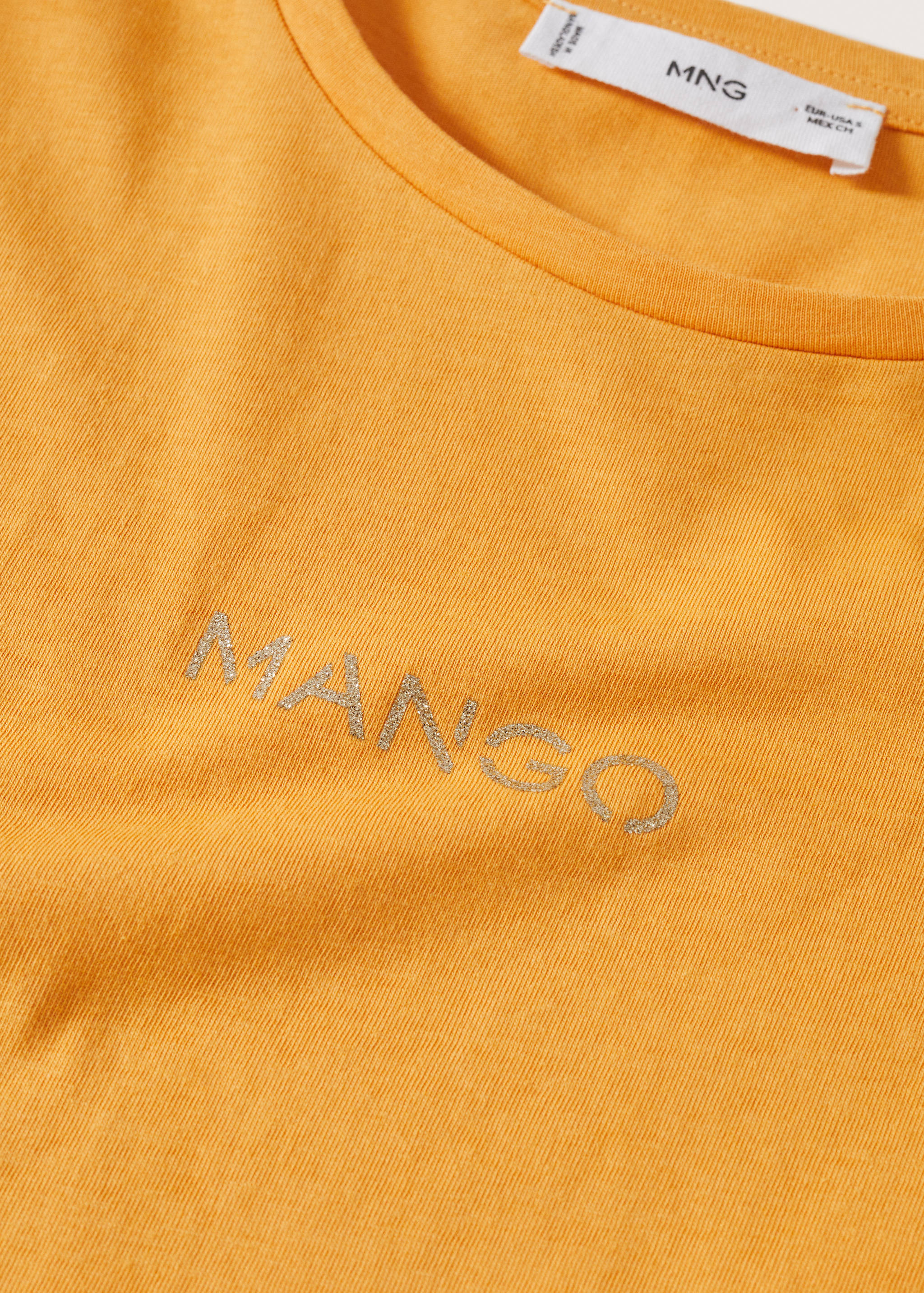 Metallic logo T-shirt - Details of the article 8