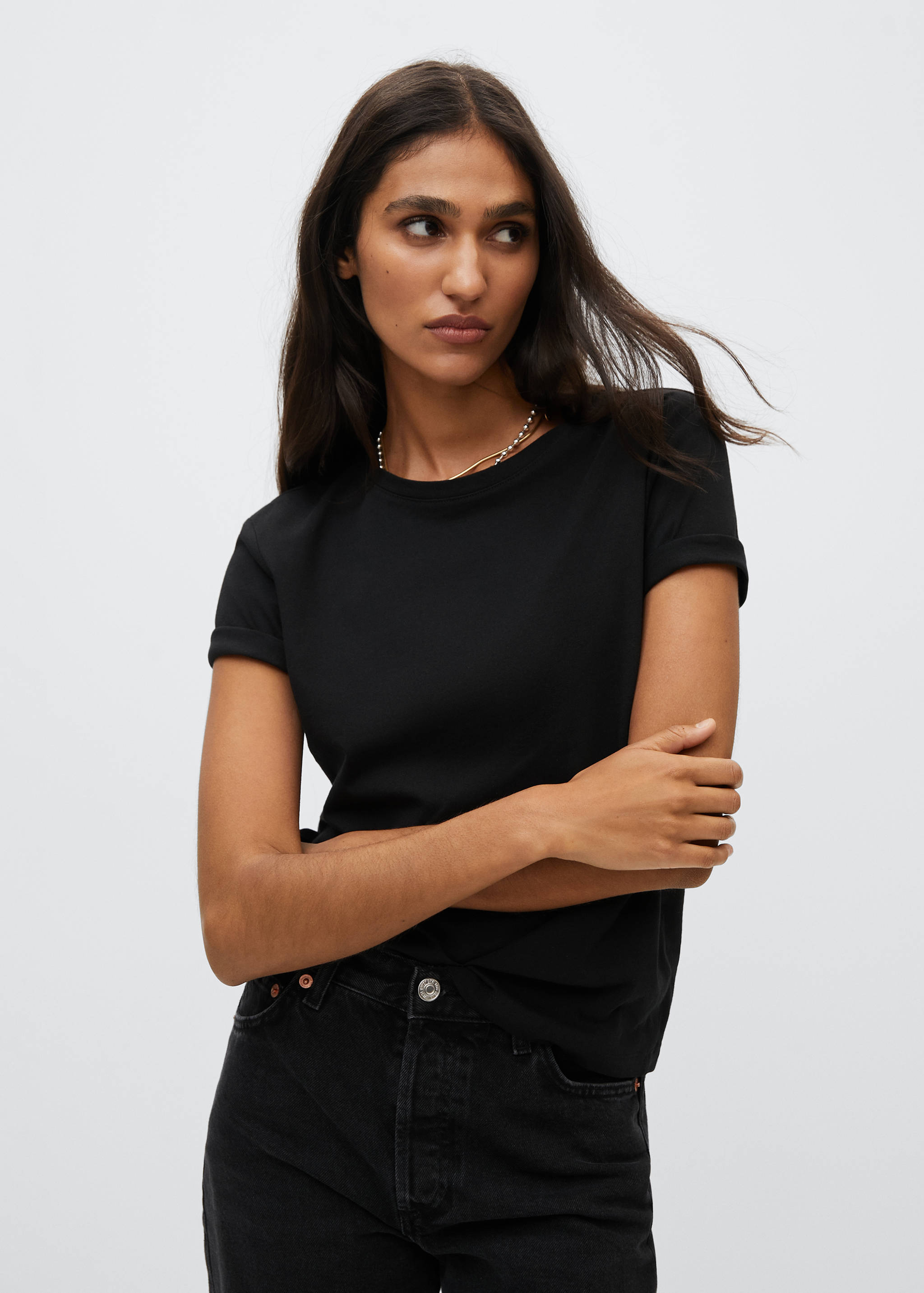 100% cotton t-shirt - Medium plane