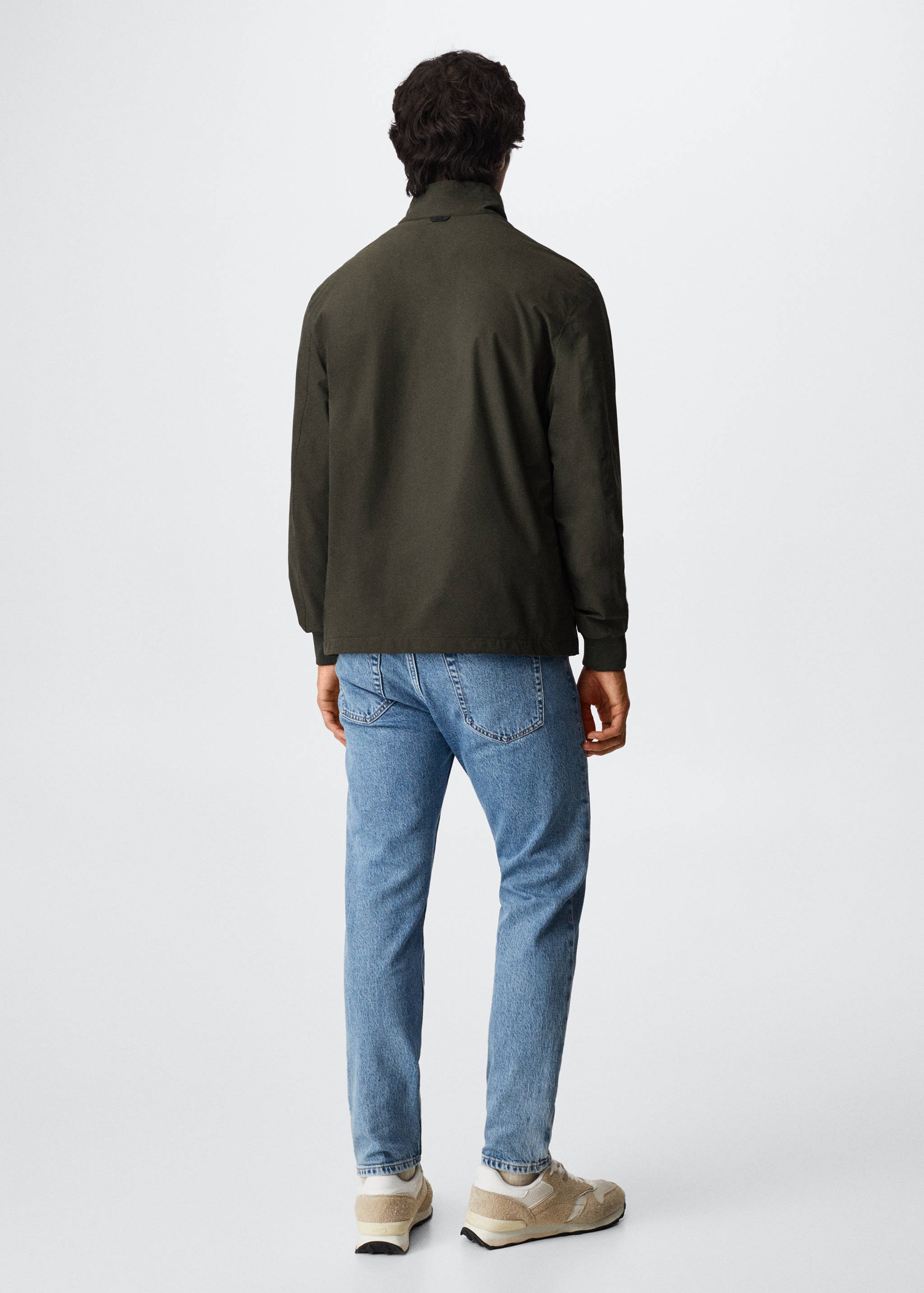 Waterproof bomber jacket - Reverse of the article