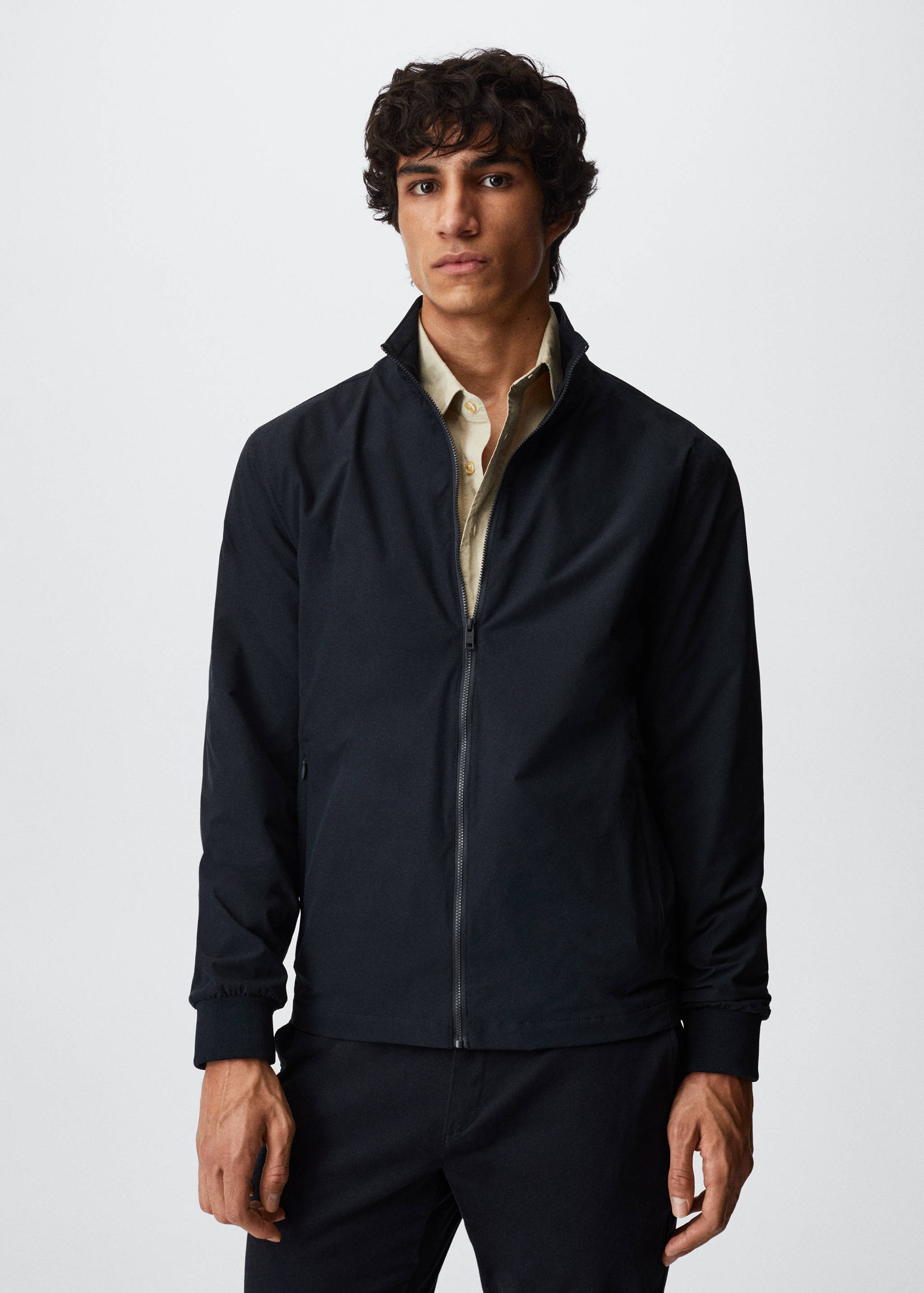 Waterproof bomber jacket - Medium plane