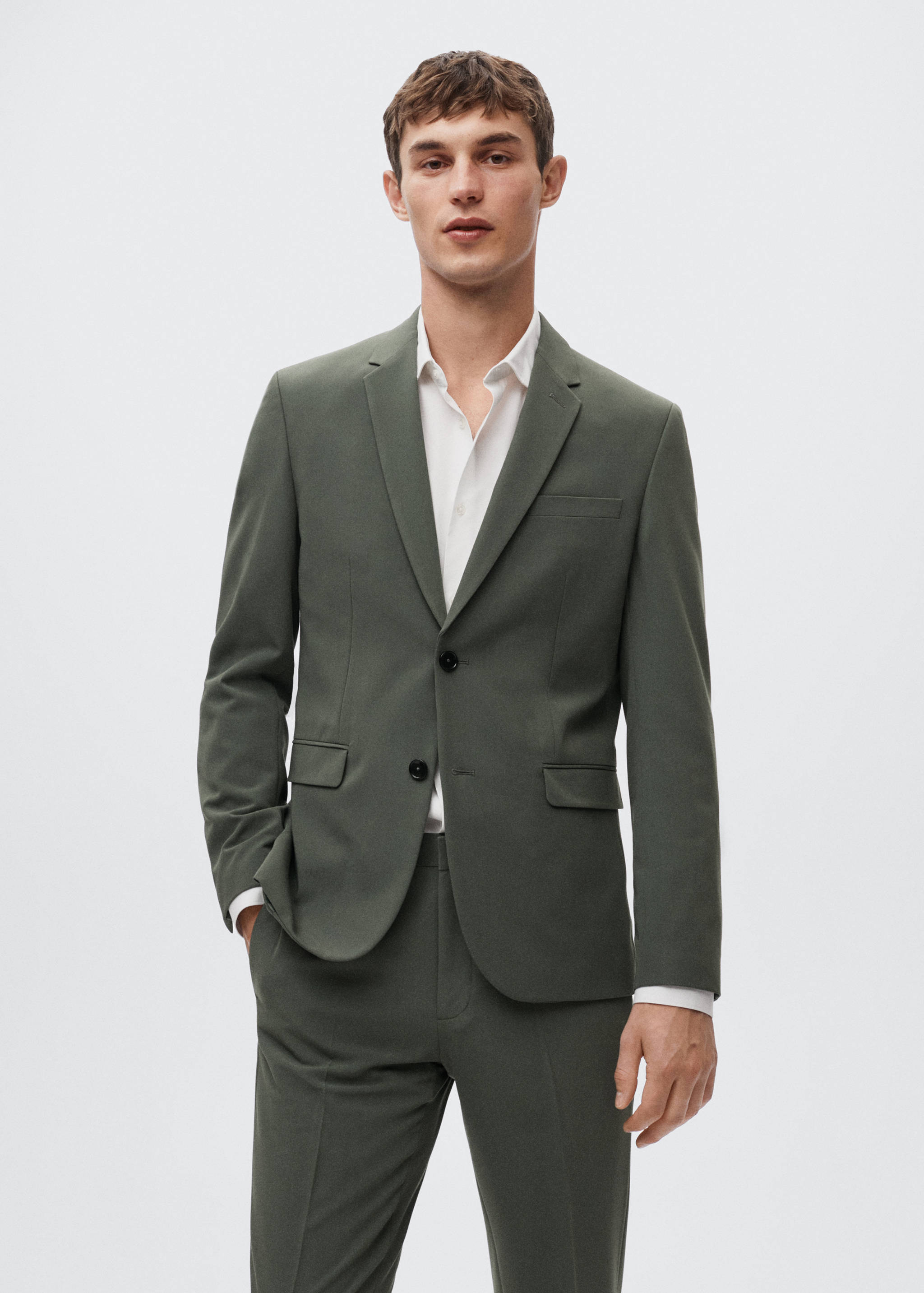 Americana vestir súper slim fit - Pla mig