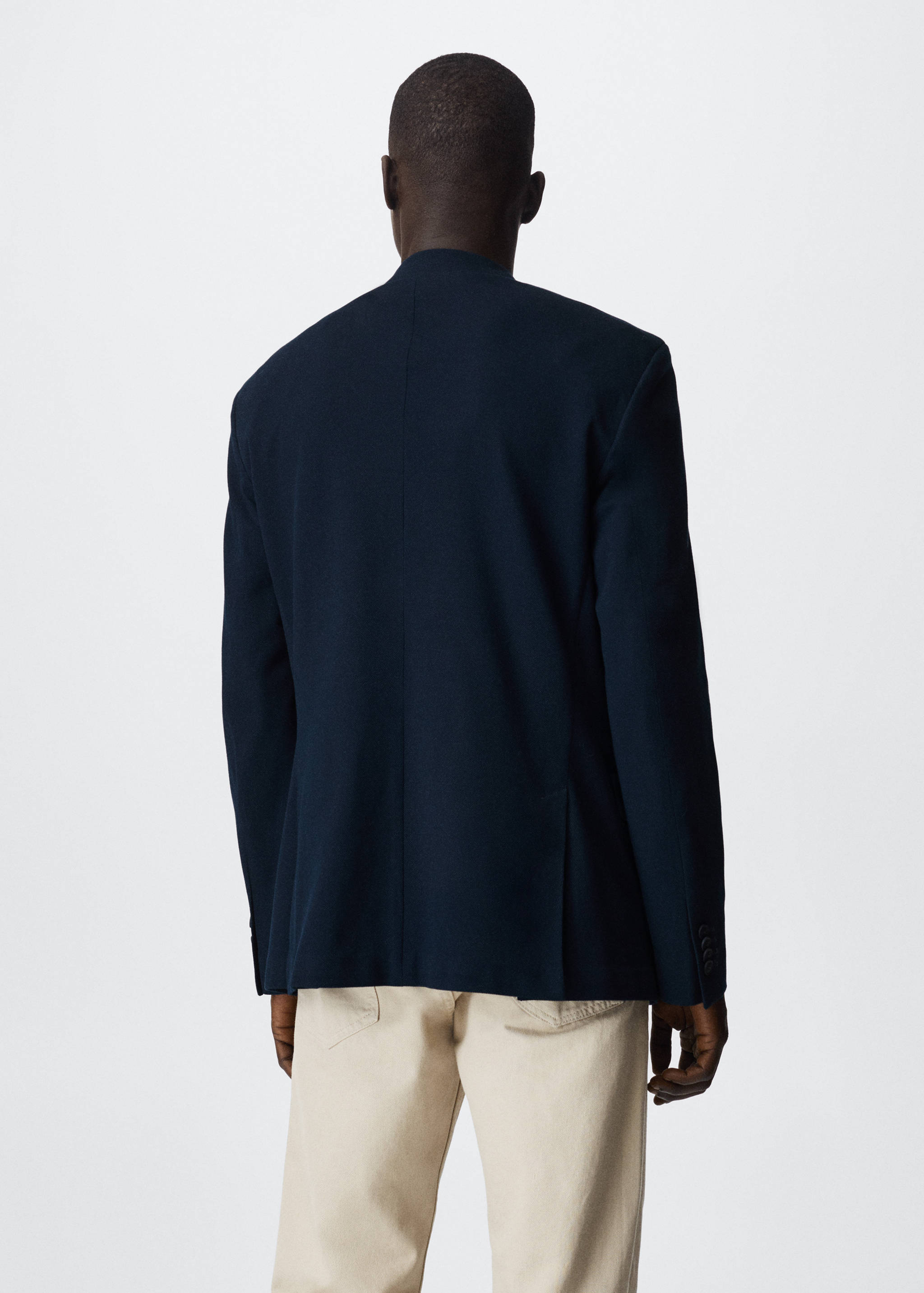 Strukturované bavlněné sáčko - Zadní strana zboží