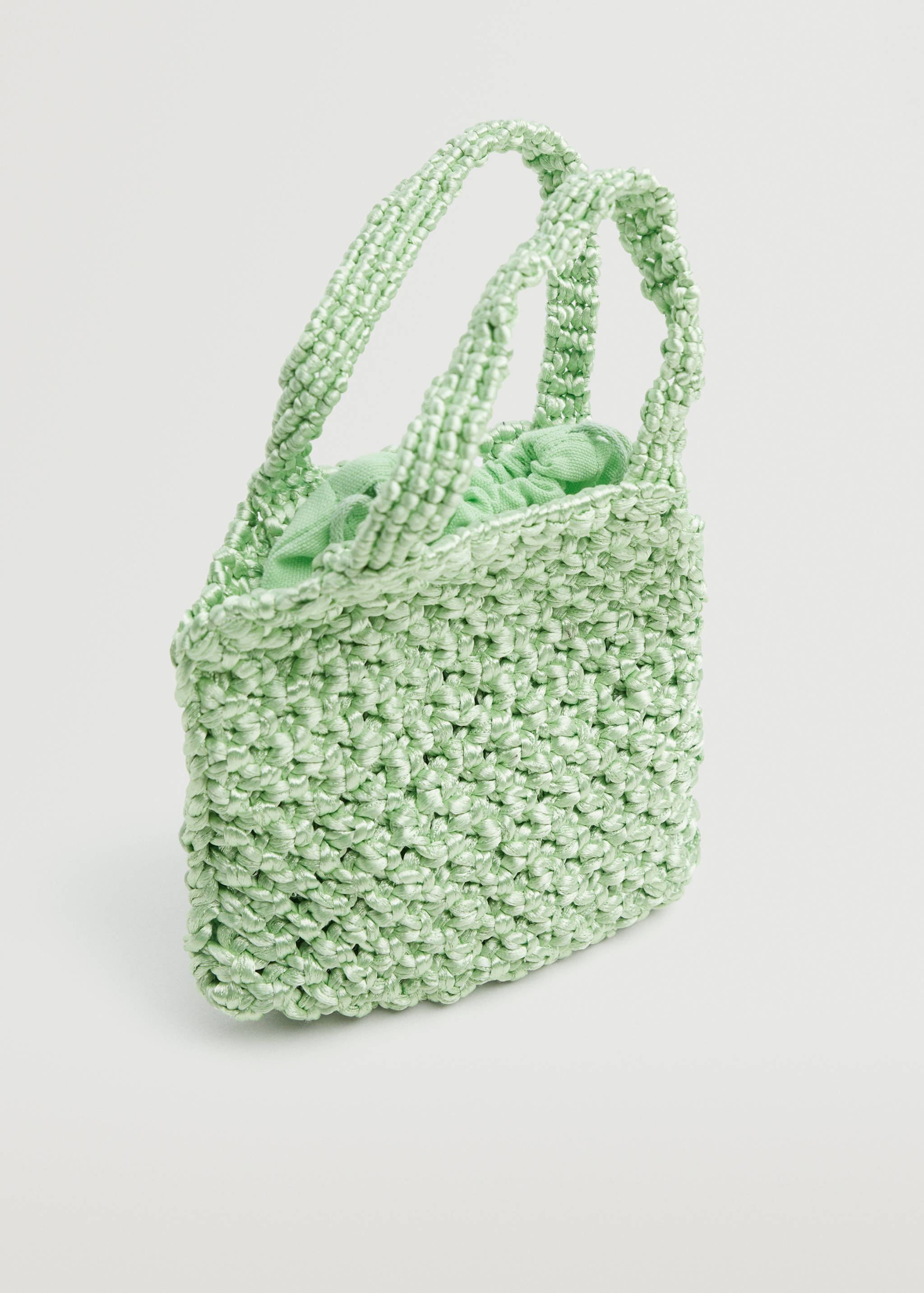 Gehäkelte Mini-Tasche - Detail des Artikels 3