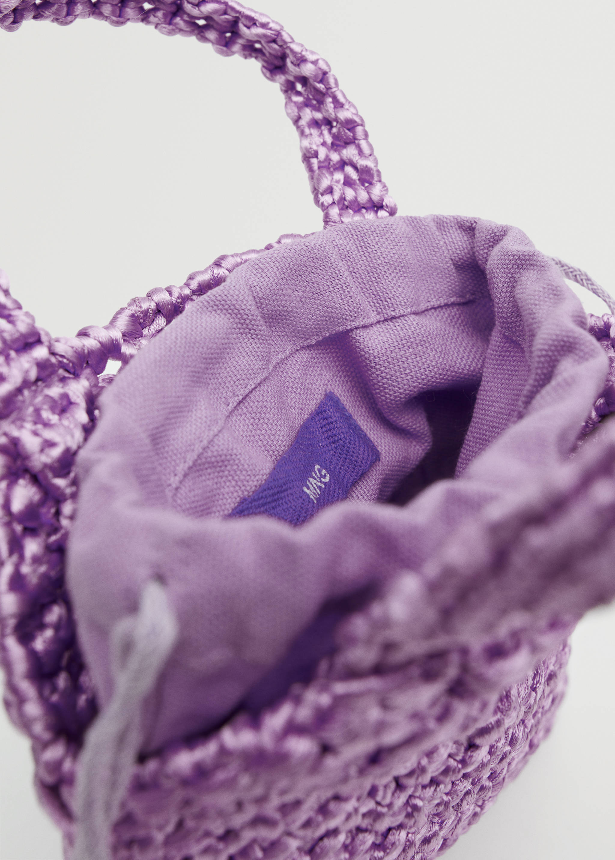 Gehäkelte Mini-Tasche - Detail des Artikels 2