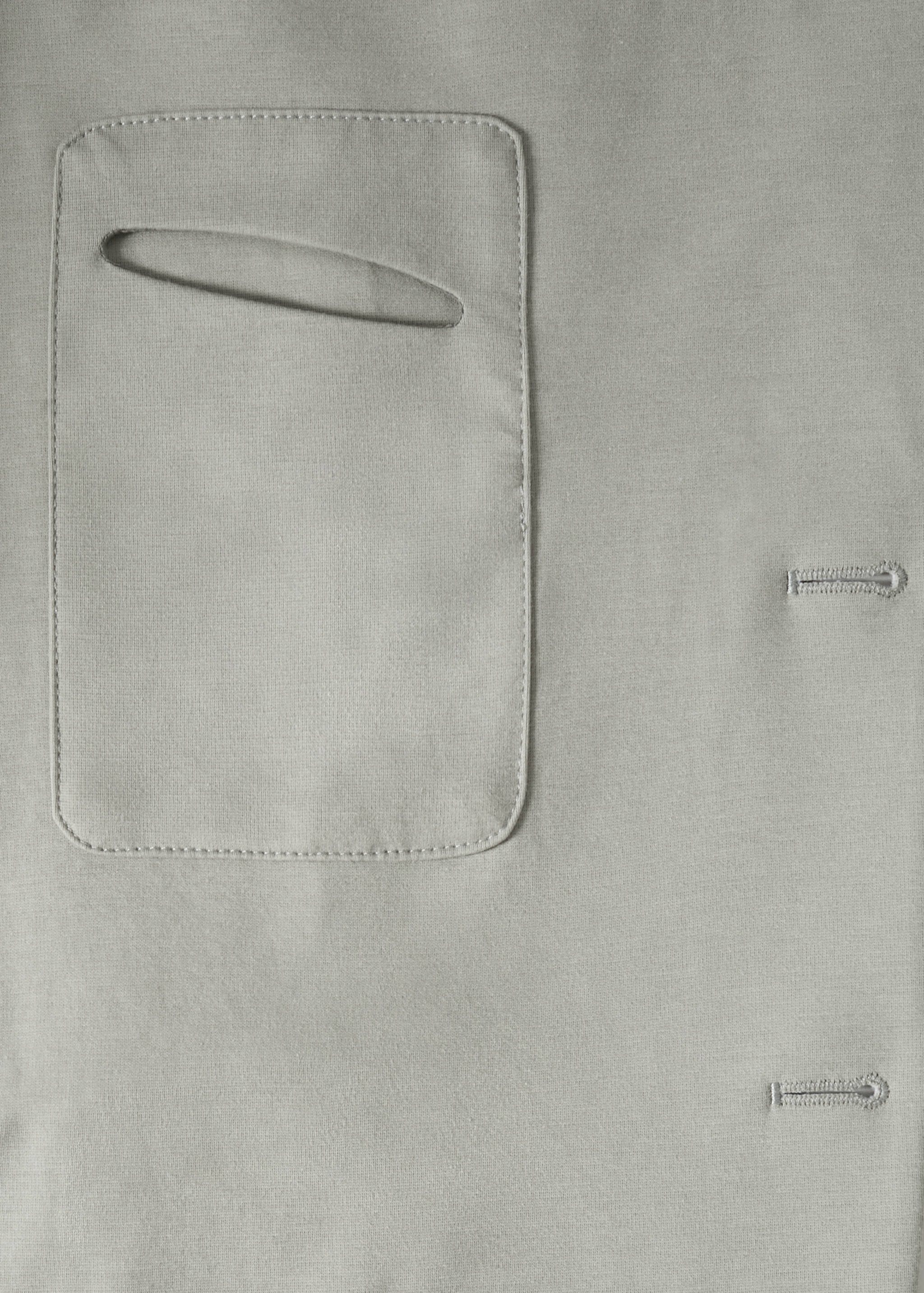 Slim Fit-Anzugsakko aus Baumwolle - Detail des Artikels 8