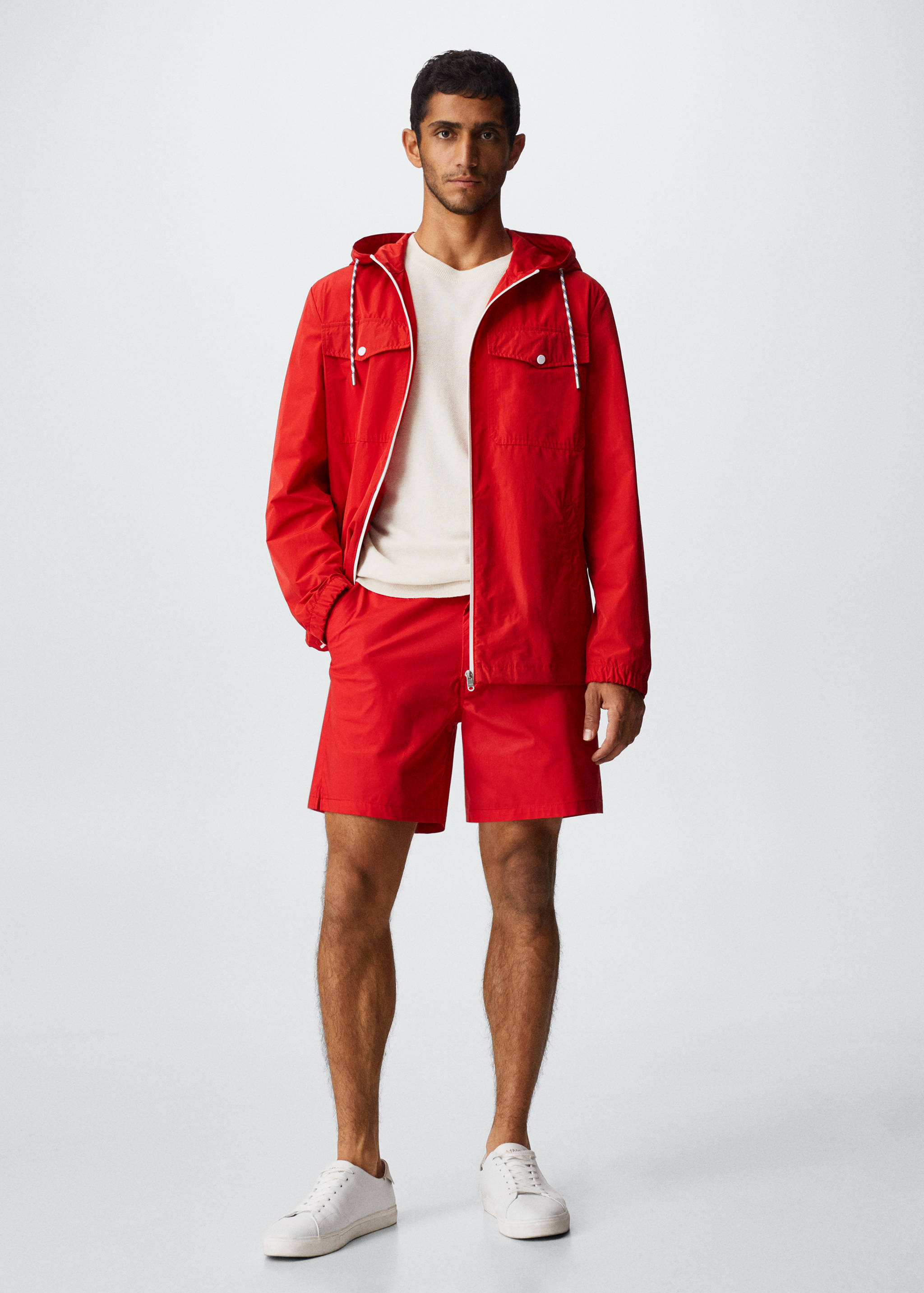 Raincoat hooded jacket - General plane