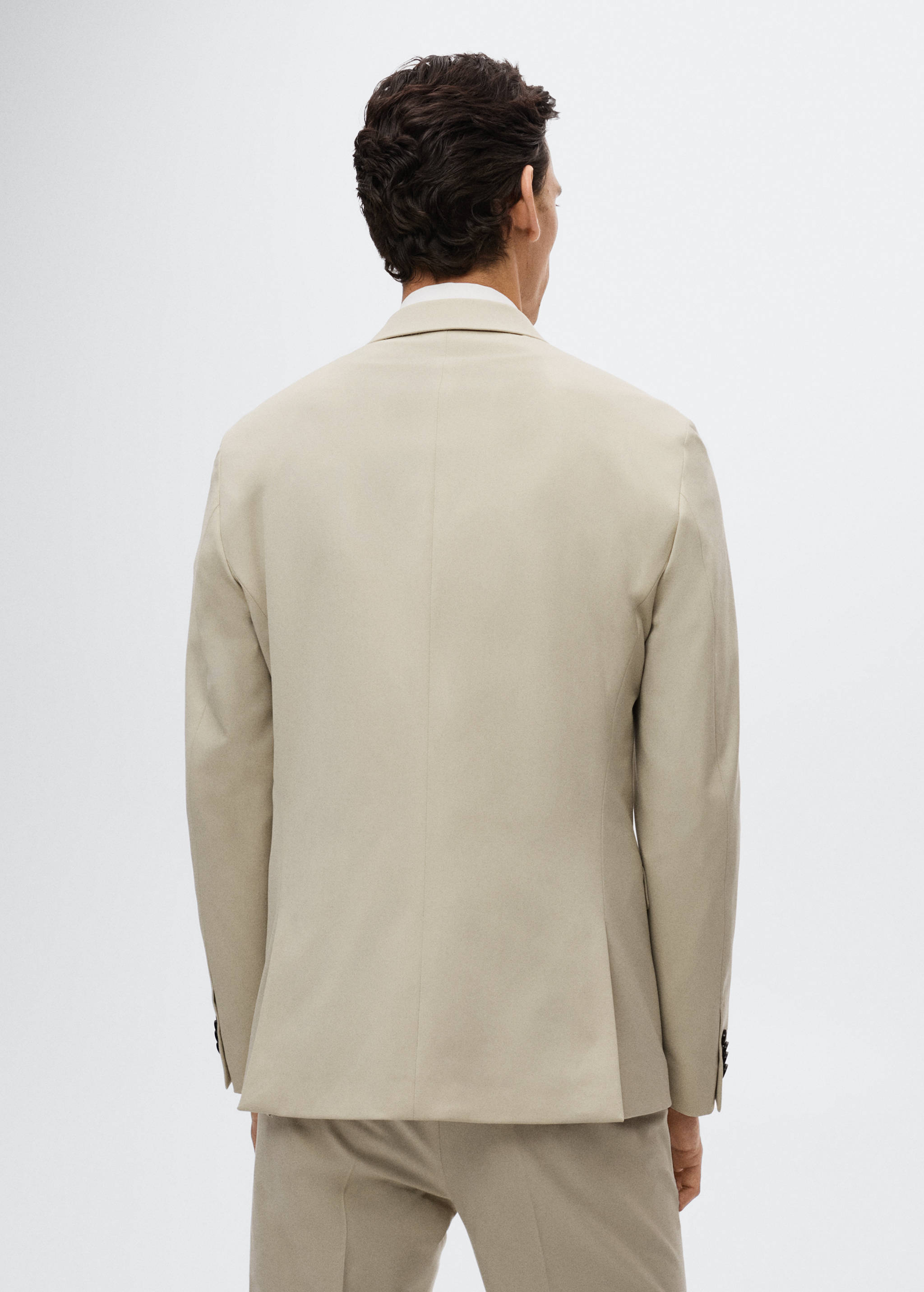 Americana vestir súper slim fit - Revers de l'article