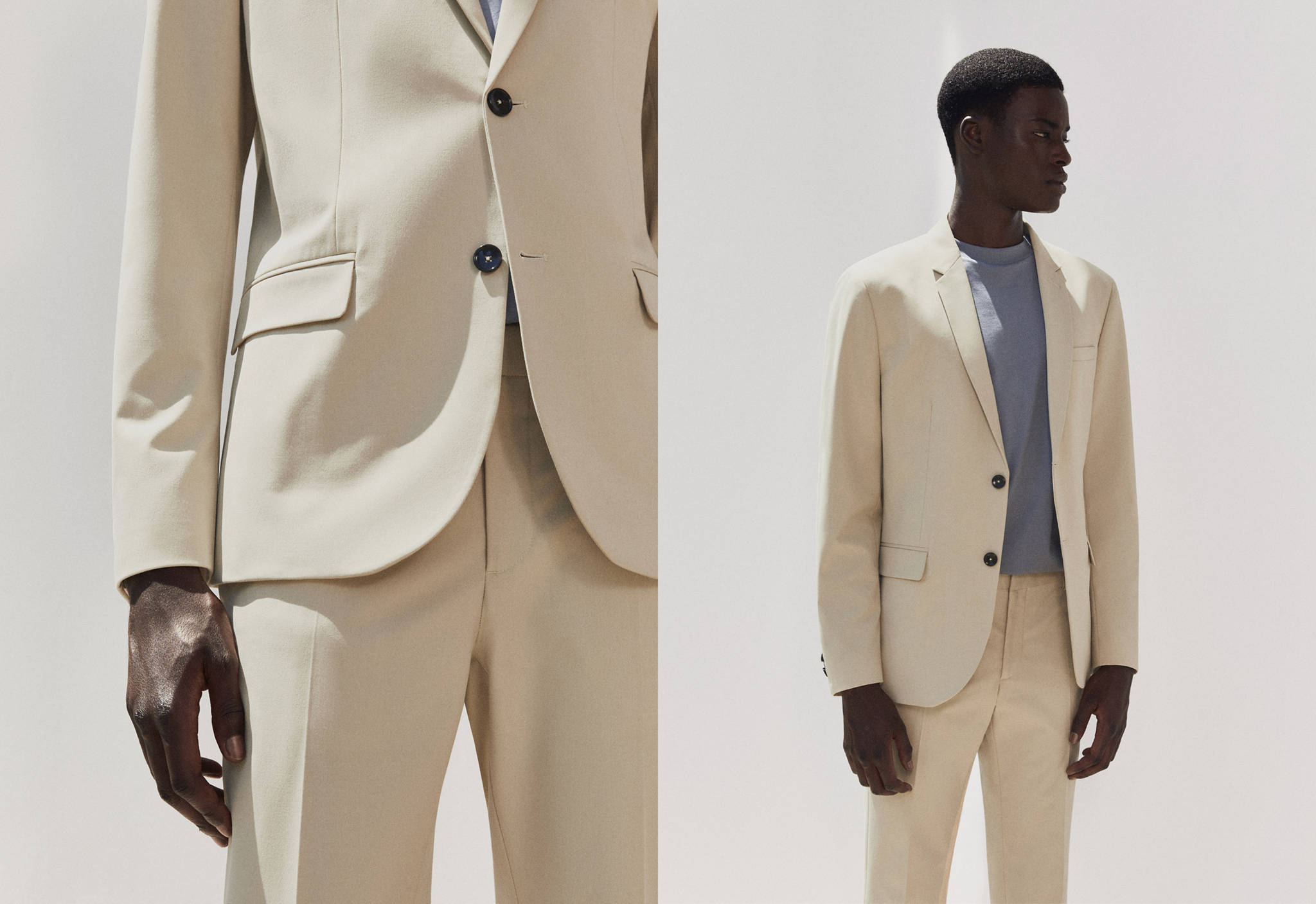 Veste de costume super slim fit - Plan panoramique