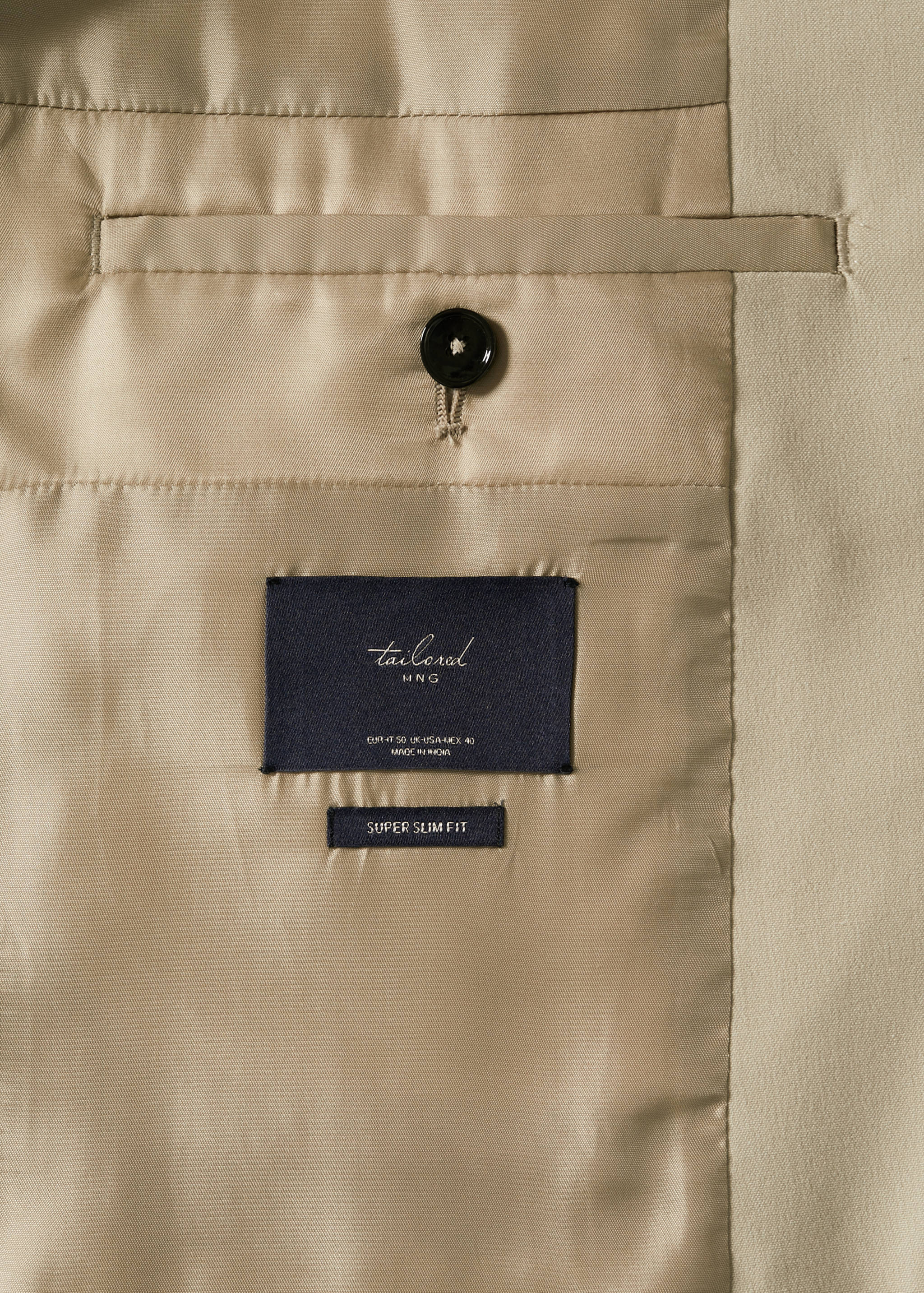 Americana vestir súper slim fit - Detall de l'article 8