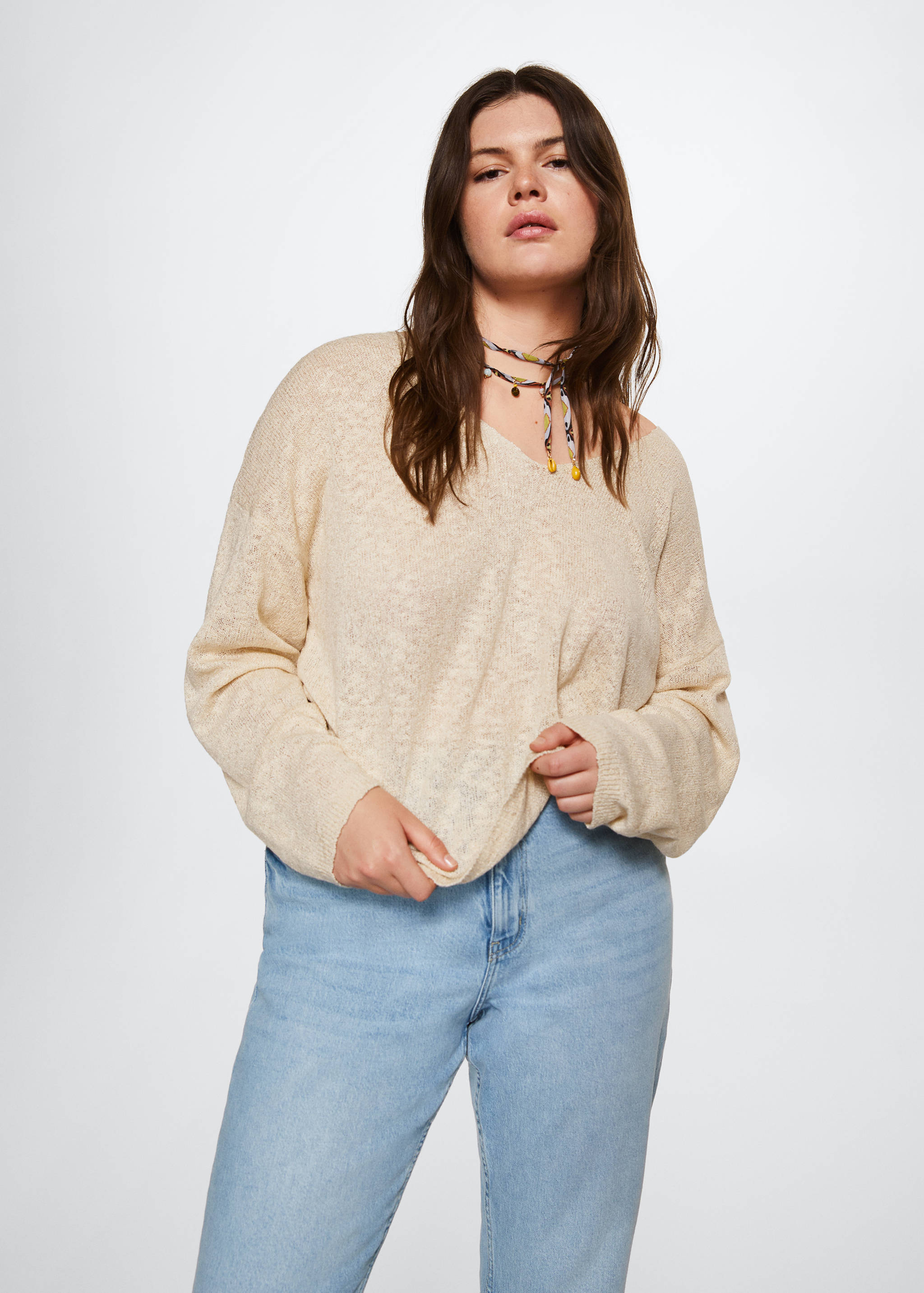 Mom high-waist jeans - Details of the article 5