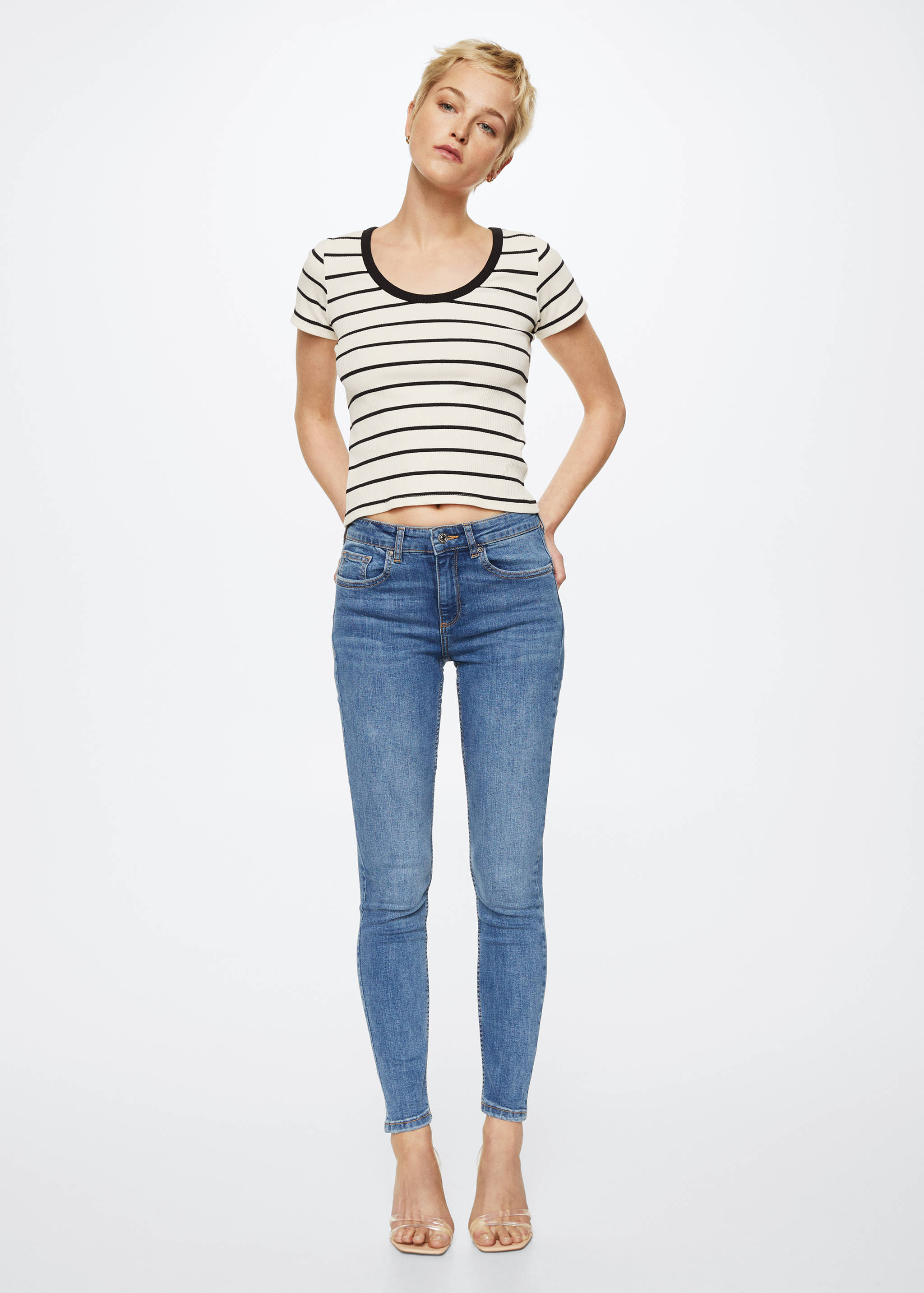 Skinny push-up jeans - General plane