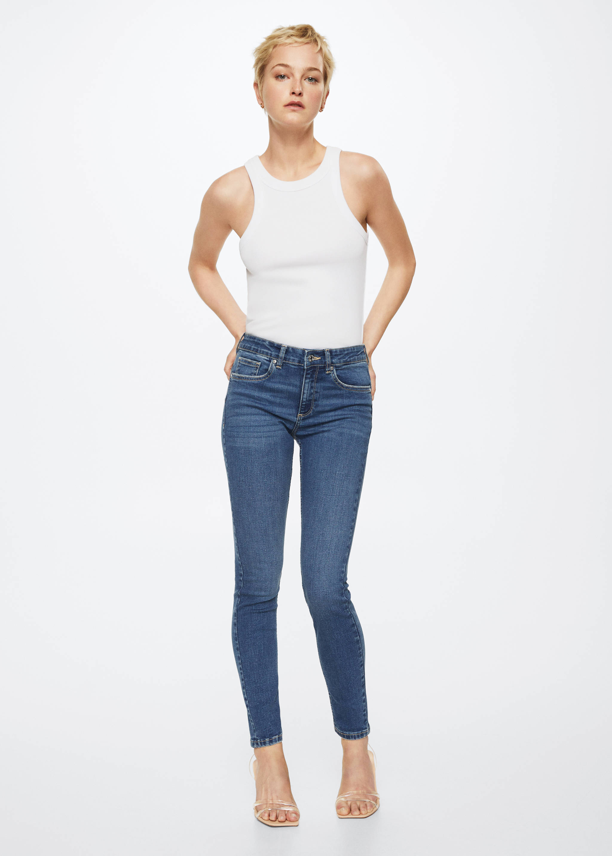 Skinny push-up jeans - General plane
