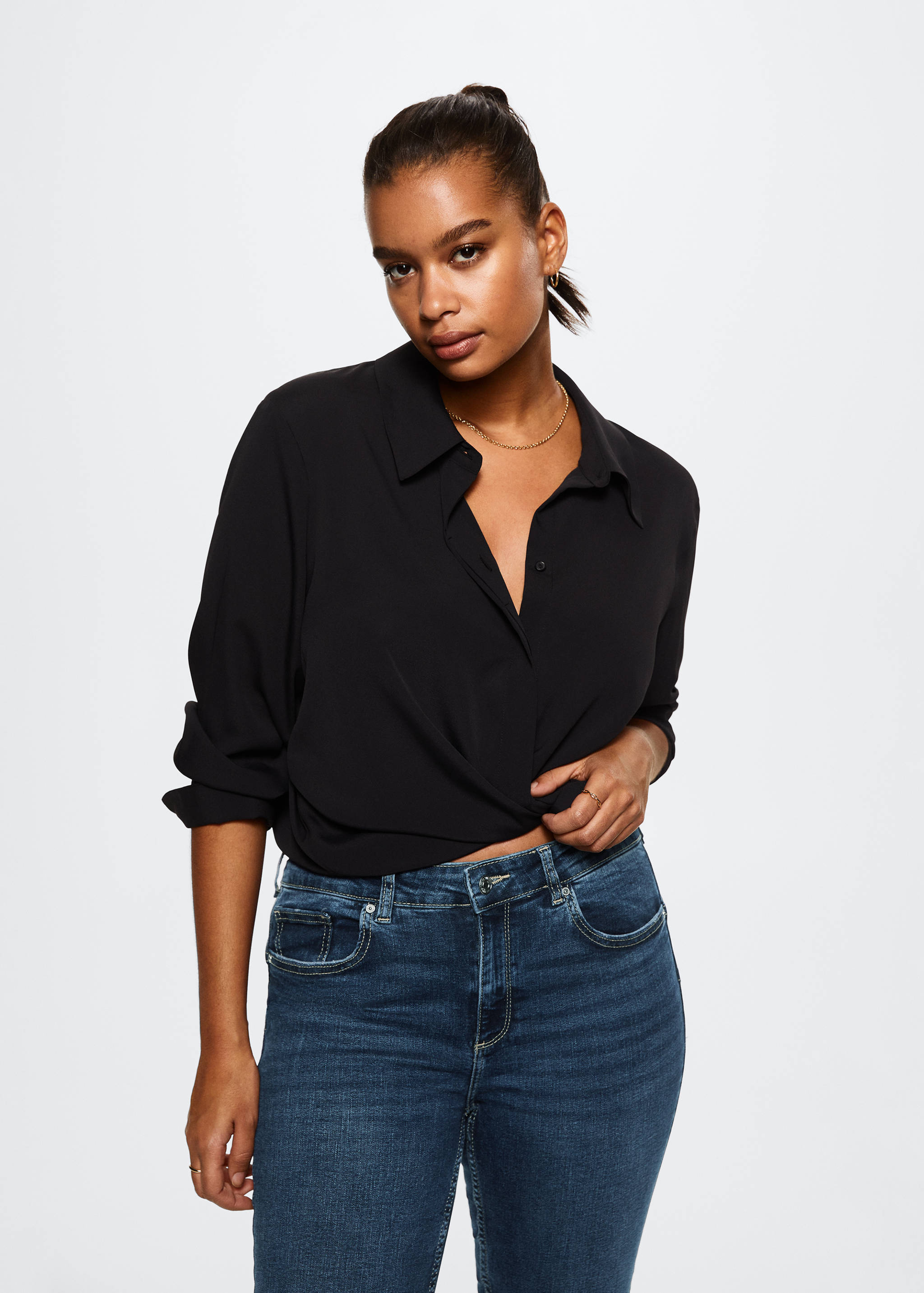 Skinny push-up jeans - Details of the article 4