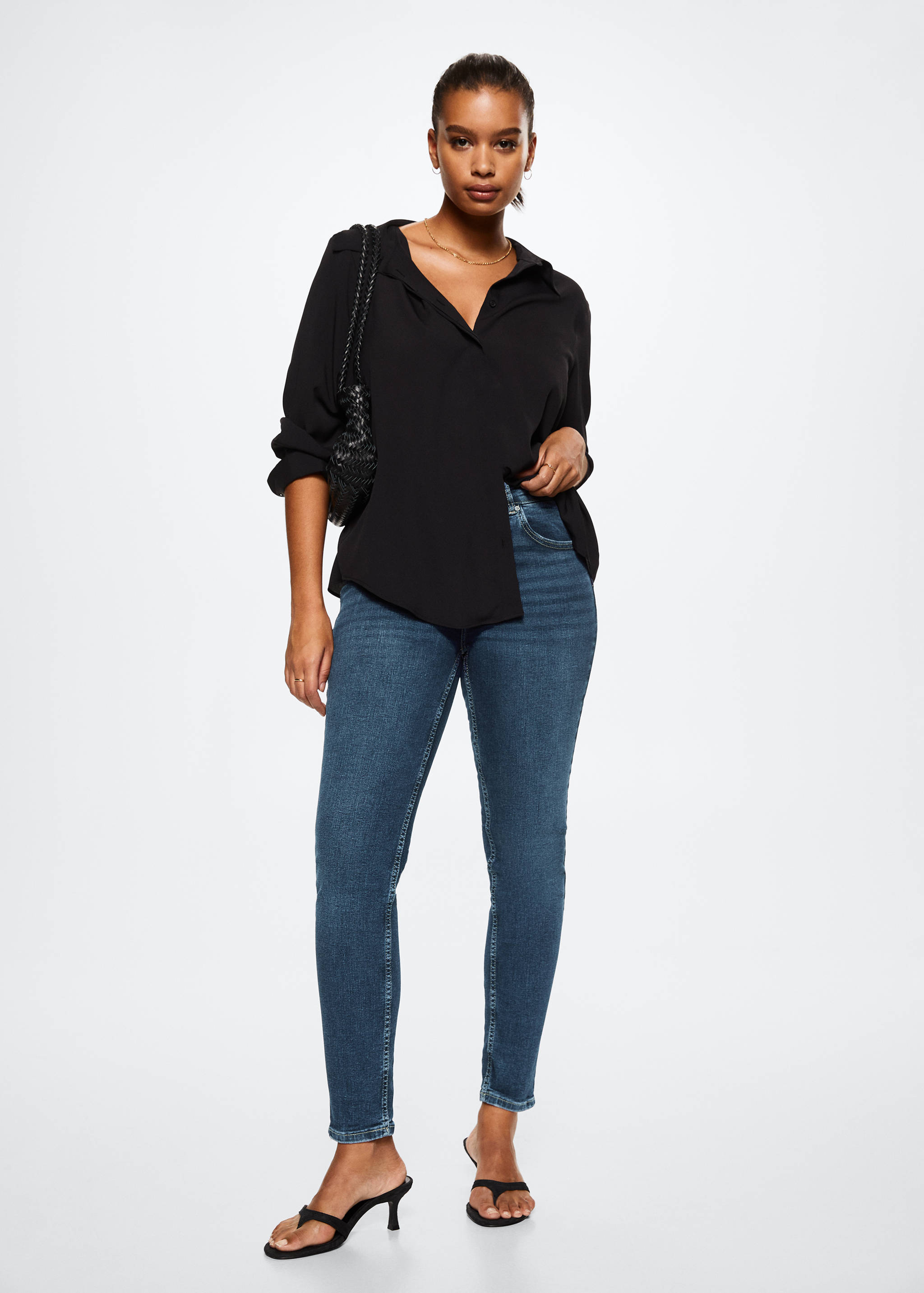 Skinny push-up jeans - Details of the article 3