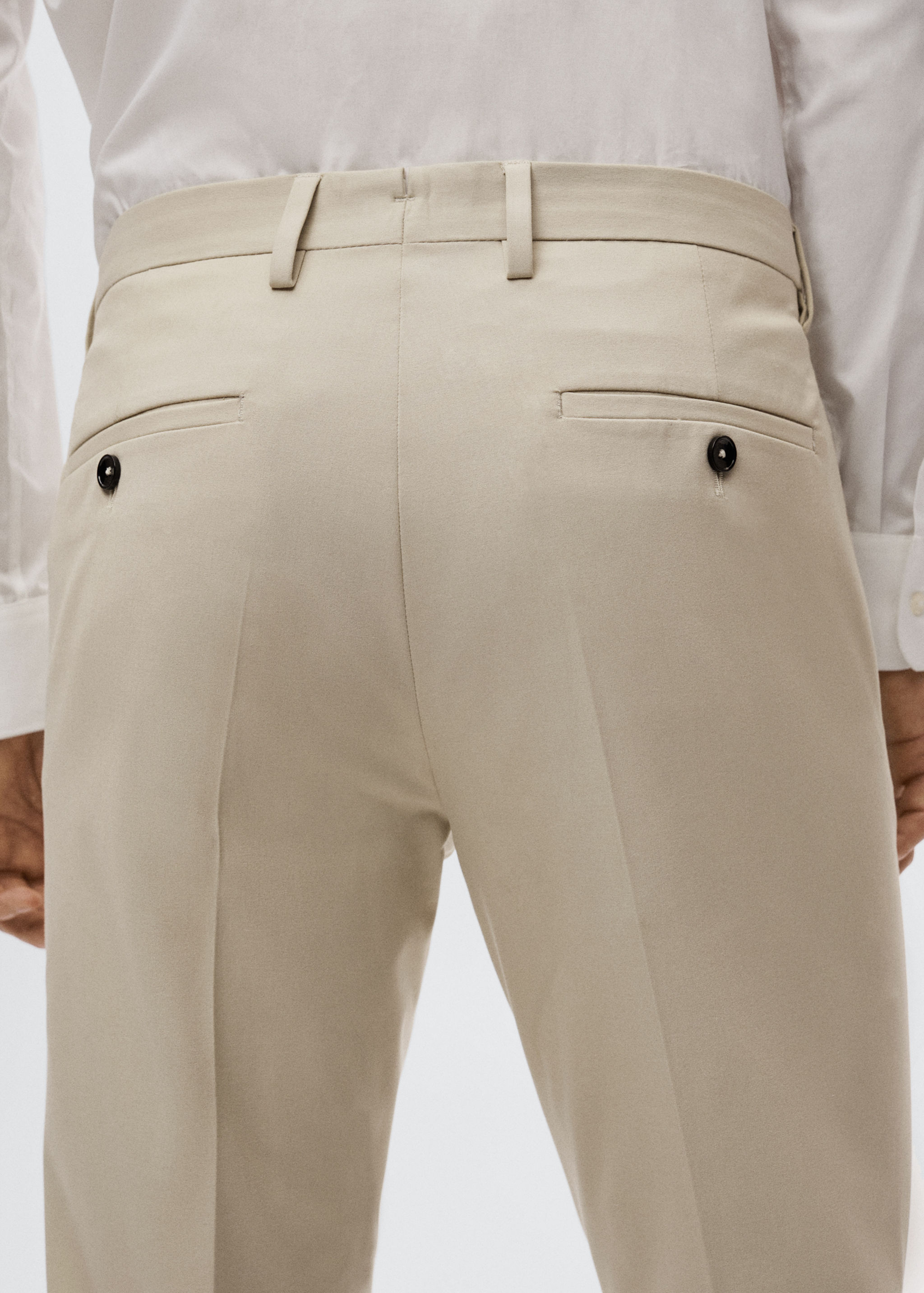 Super Slim Fit-Anzughose - Detail des Artikels 3