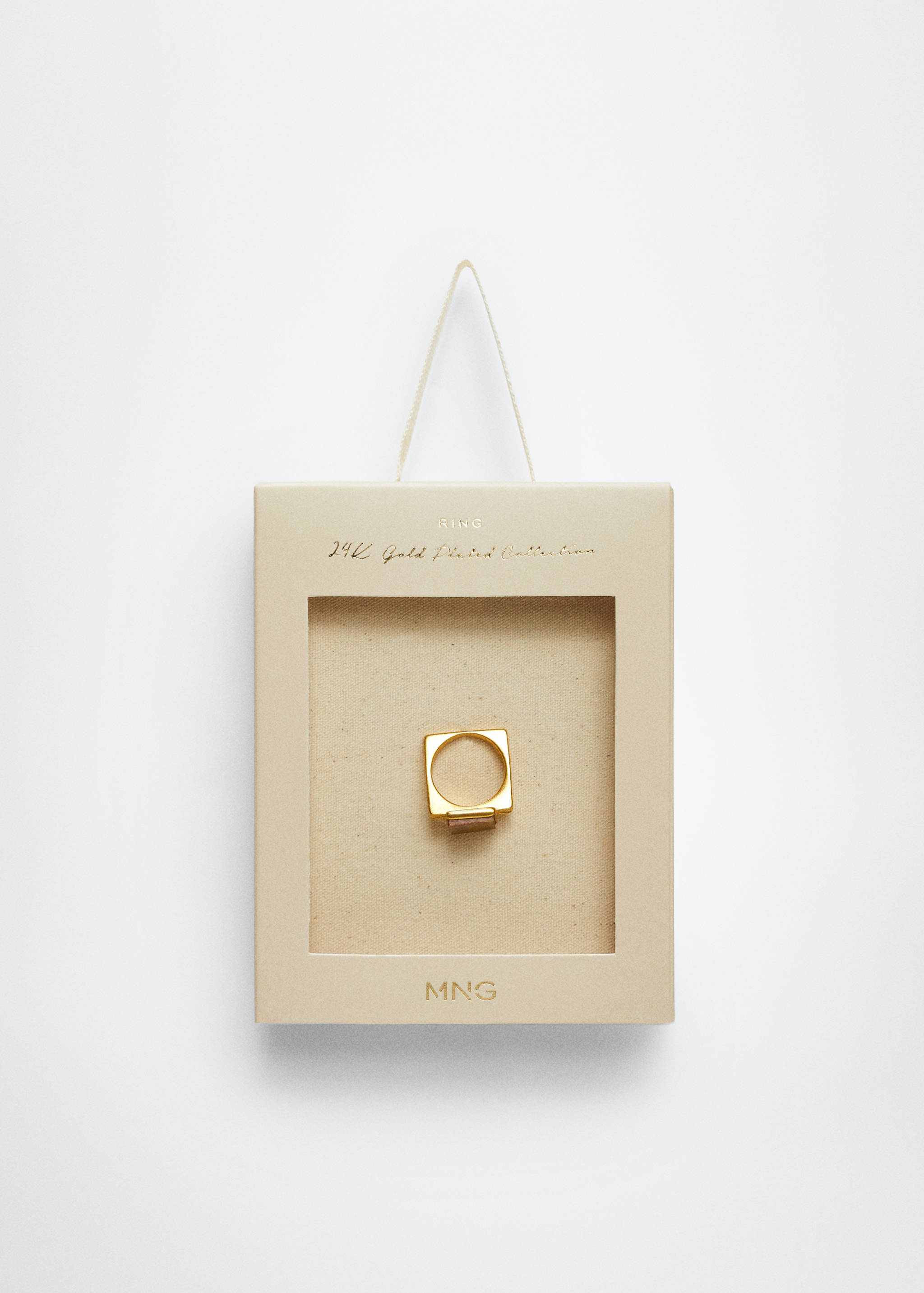 Δαχτυλίδι τετράγωνο σχέδιο - Λεπτομέρεια του προϊόντος 3