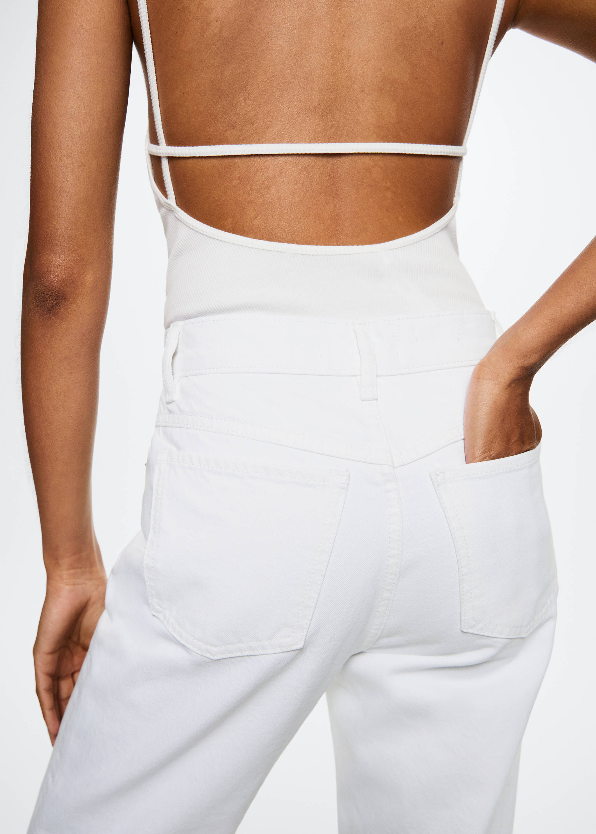 Mom high-waist jeans - Details of the article 1