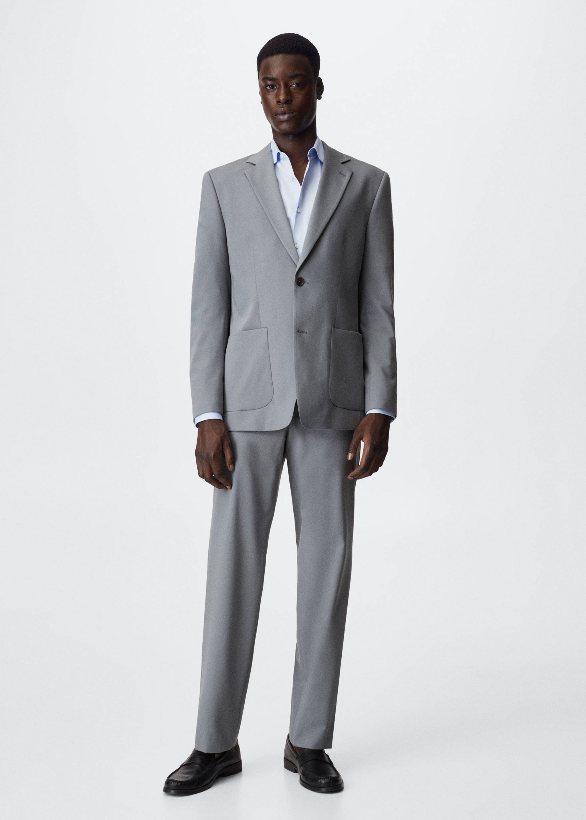 Pantalon costume relaxed-fit  - Plan général