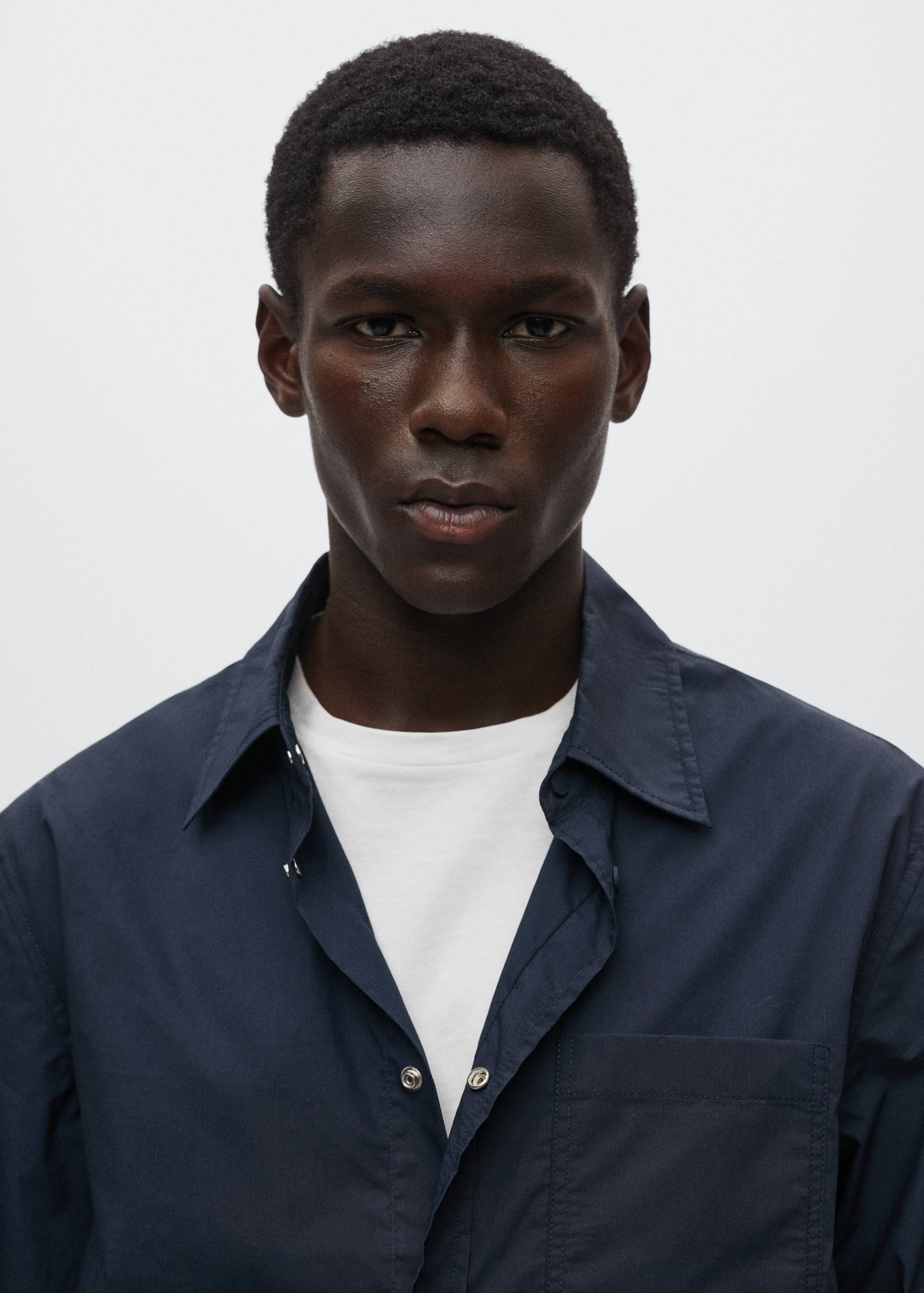 Sobrecamisa algodón bolsillos - Detalle del artículo 1