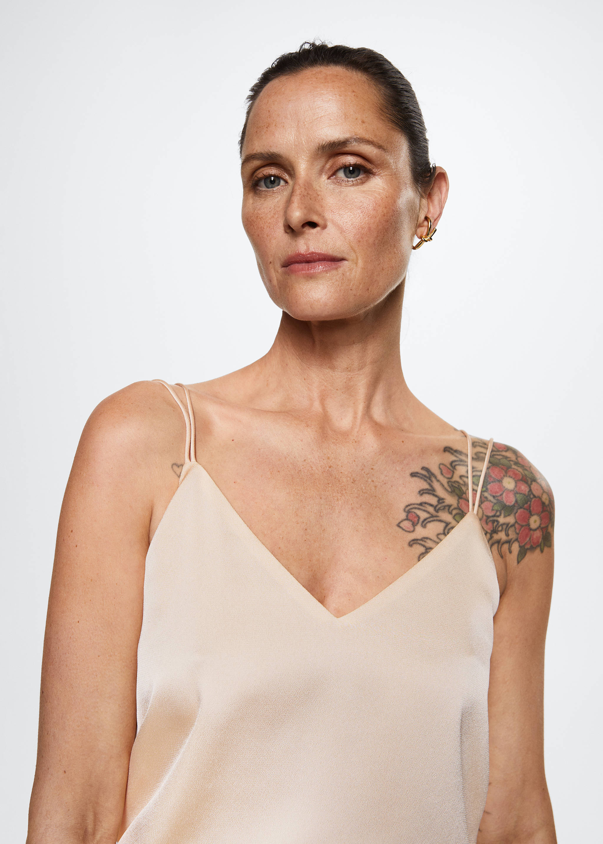 Top de llenceria setinat - Detall de l'article 2