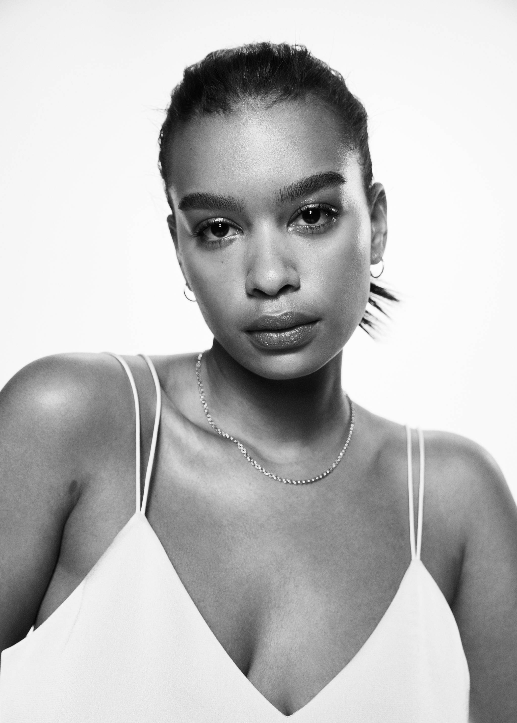 Top de llenceria setinat - Detall de l'article 3