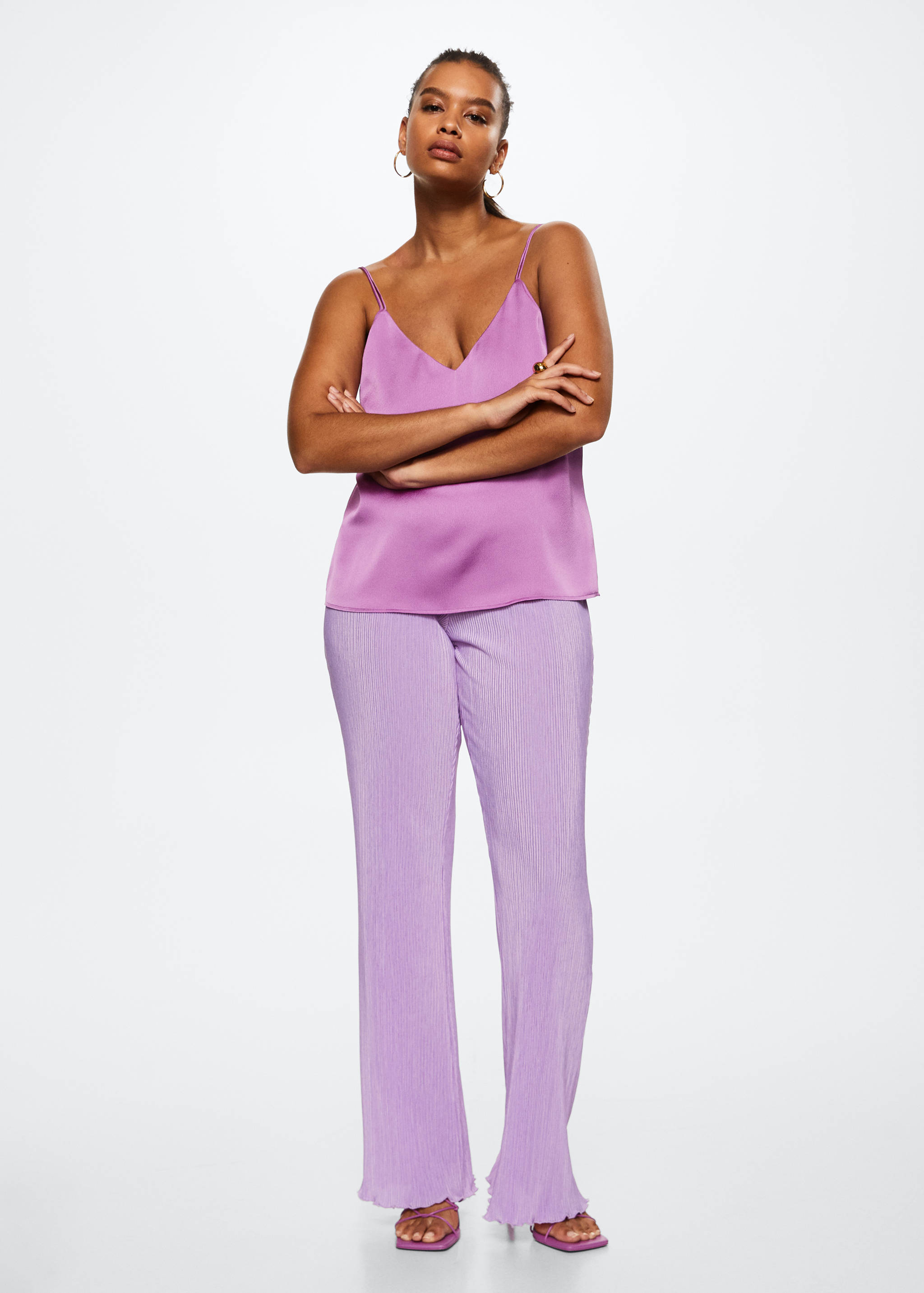 Top de llenceria setinat - Detall de l'article 4