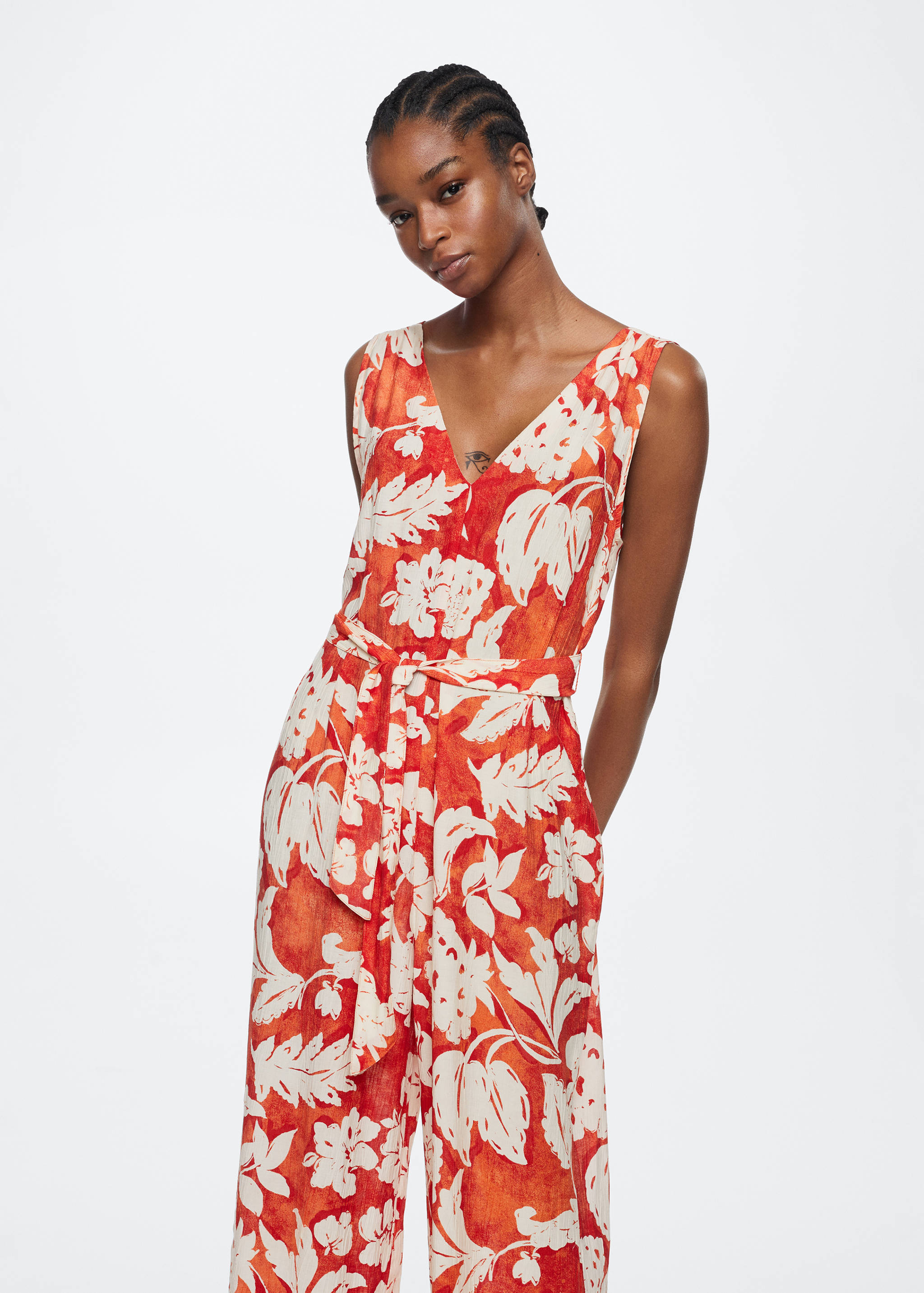 Mono fluido cinturón - Plano medio