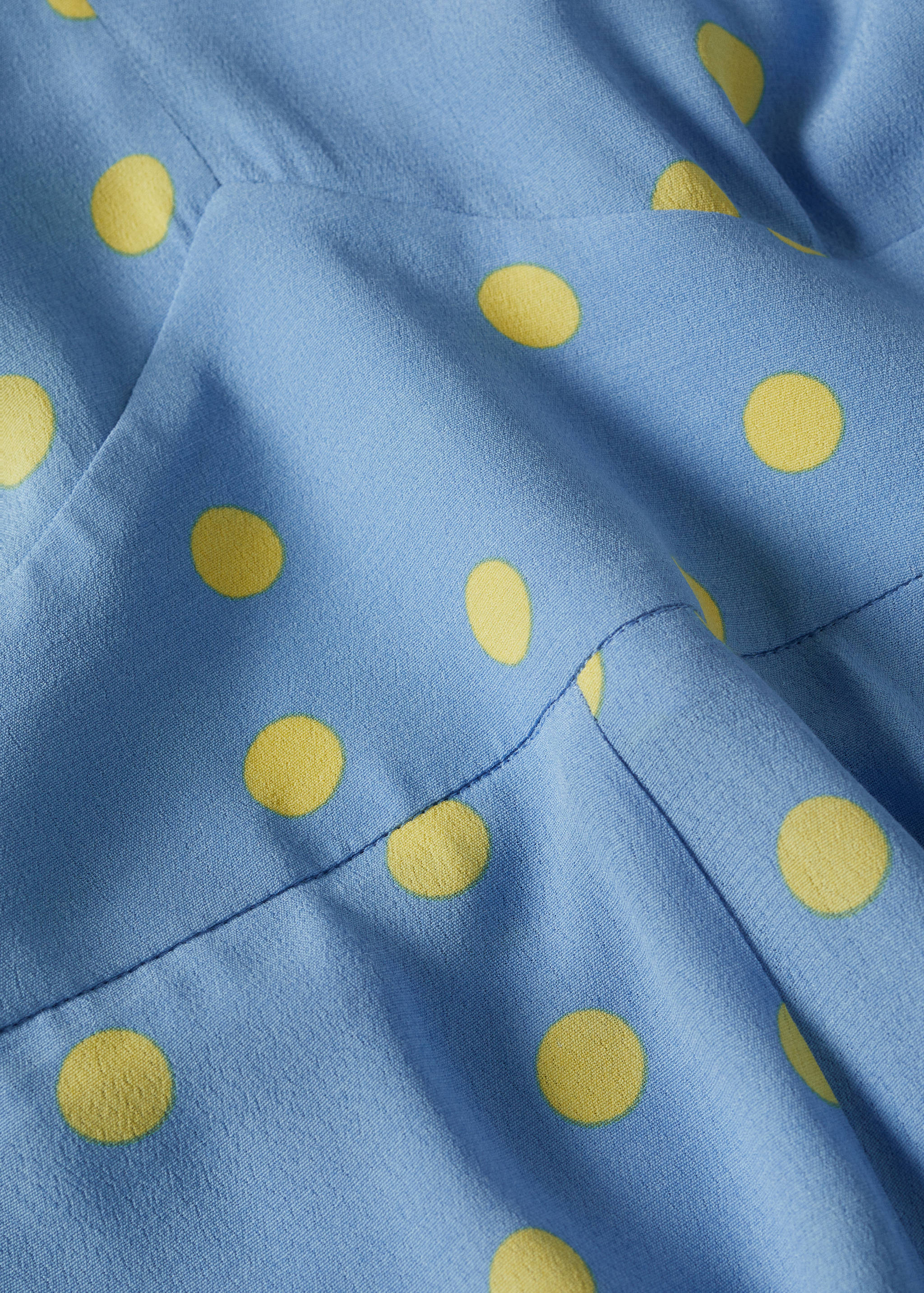 Fluid printed jumpsuit - Details of the article 8