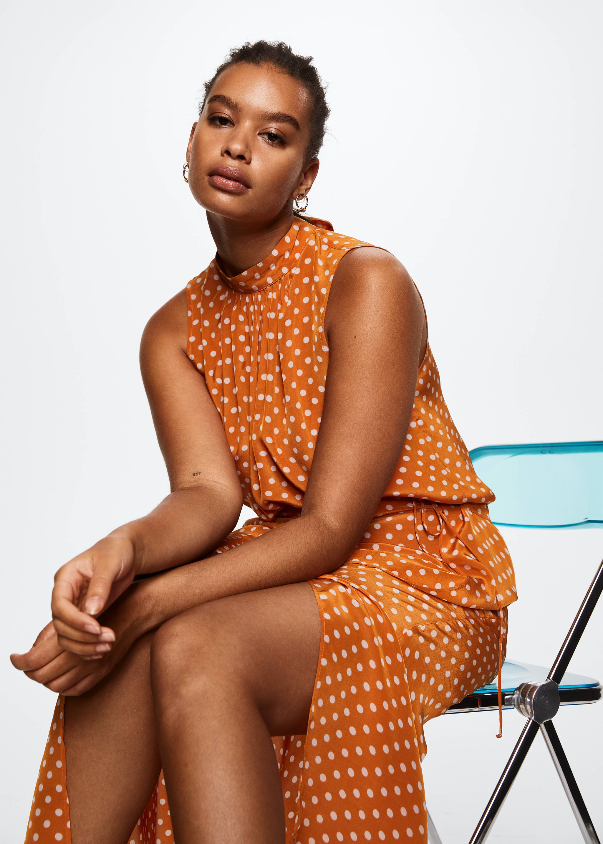 Midi-Rock mit Polka Dots - Detail des Artikels 4