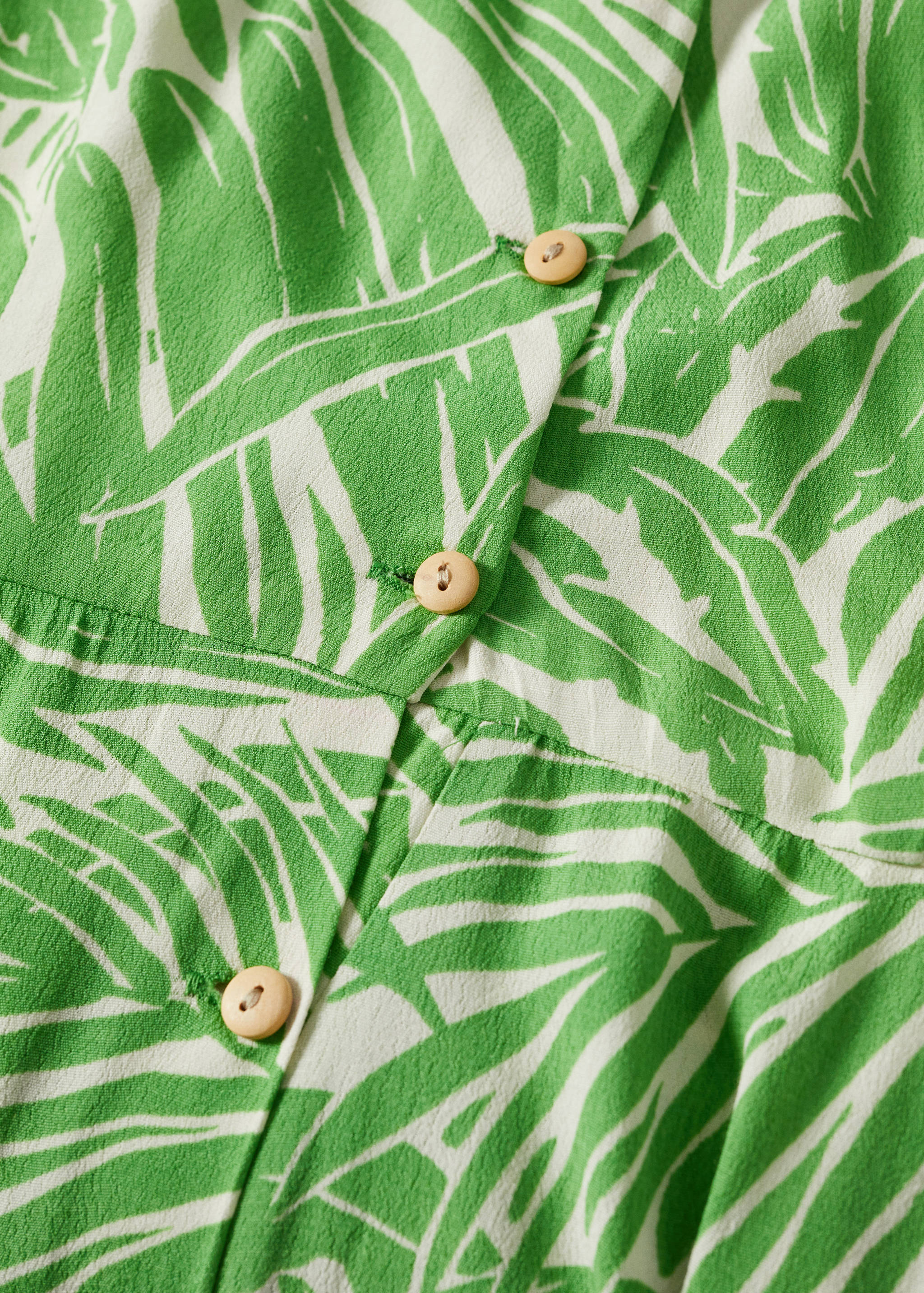 Fluid printed jumpsuit - Details of the article 8