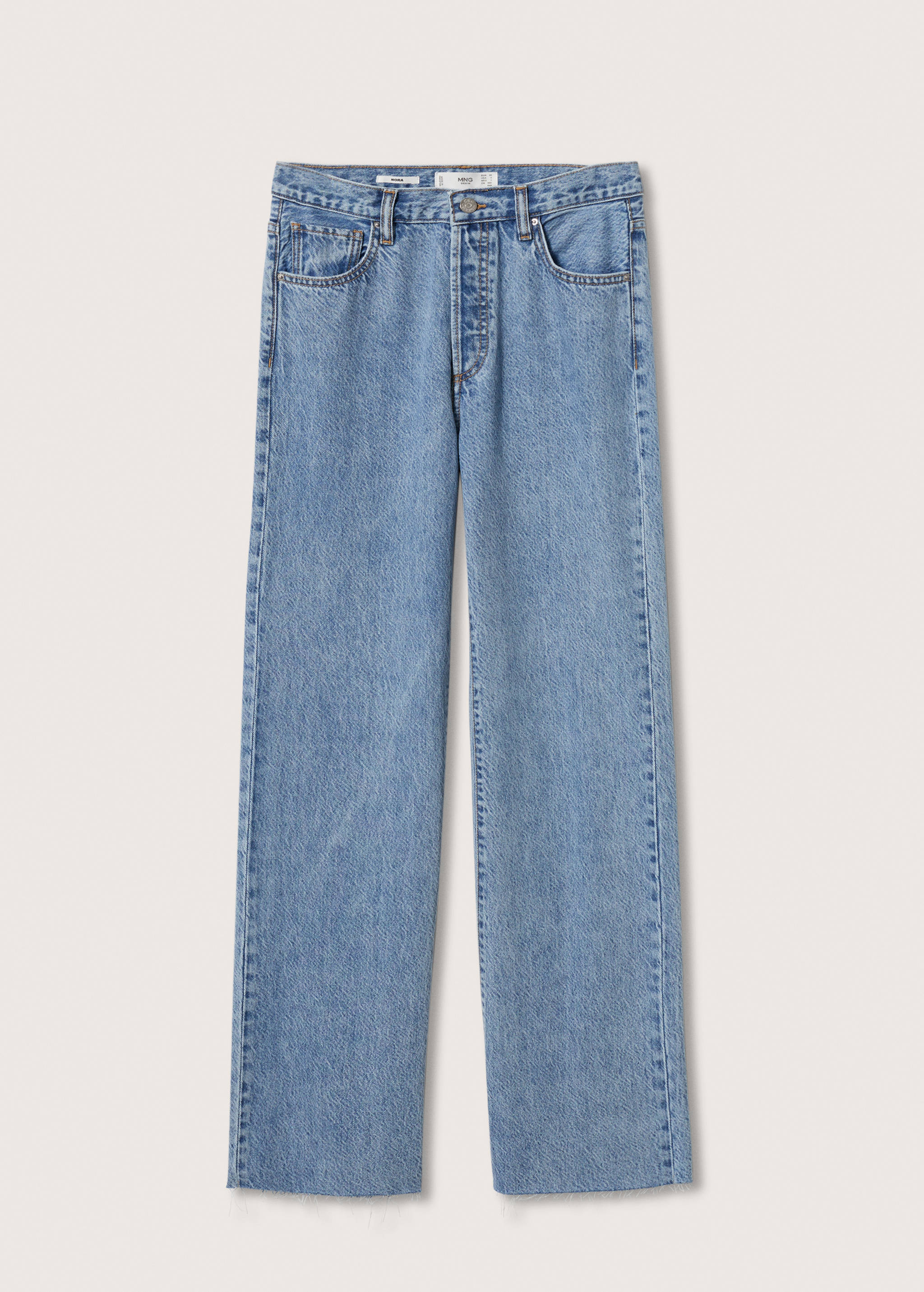 High-waisted wideleg jeans - Article without model