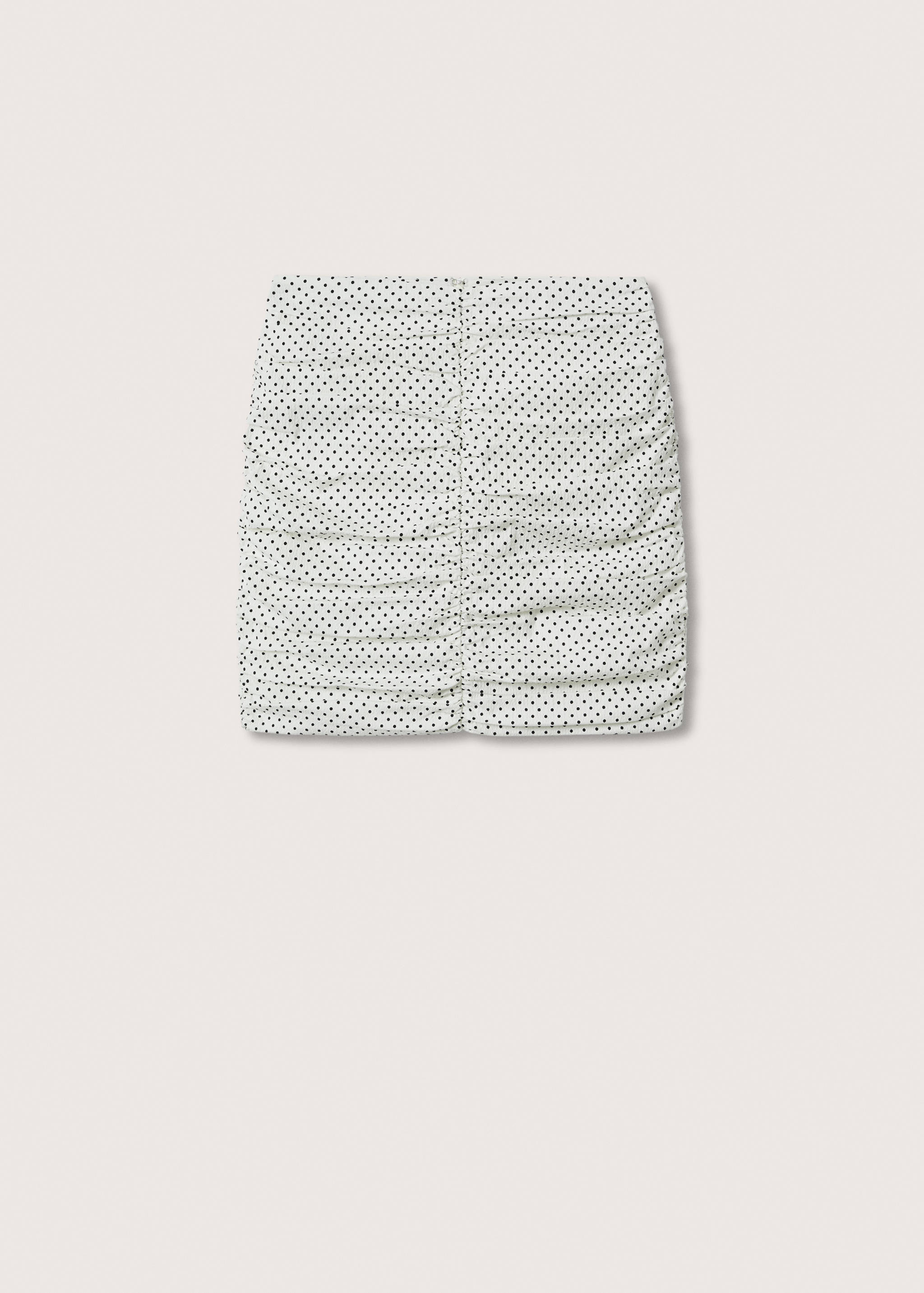 Faldilla estampada frunzida - Article sense model