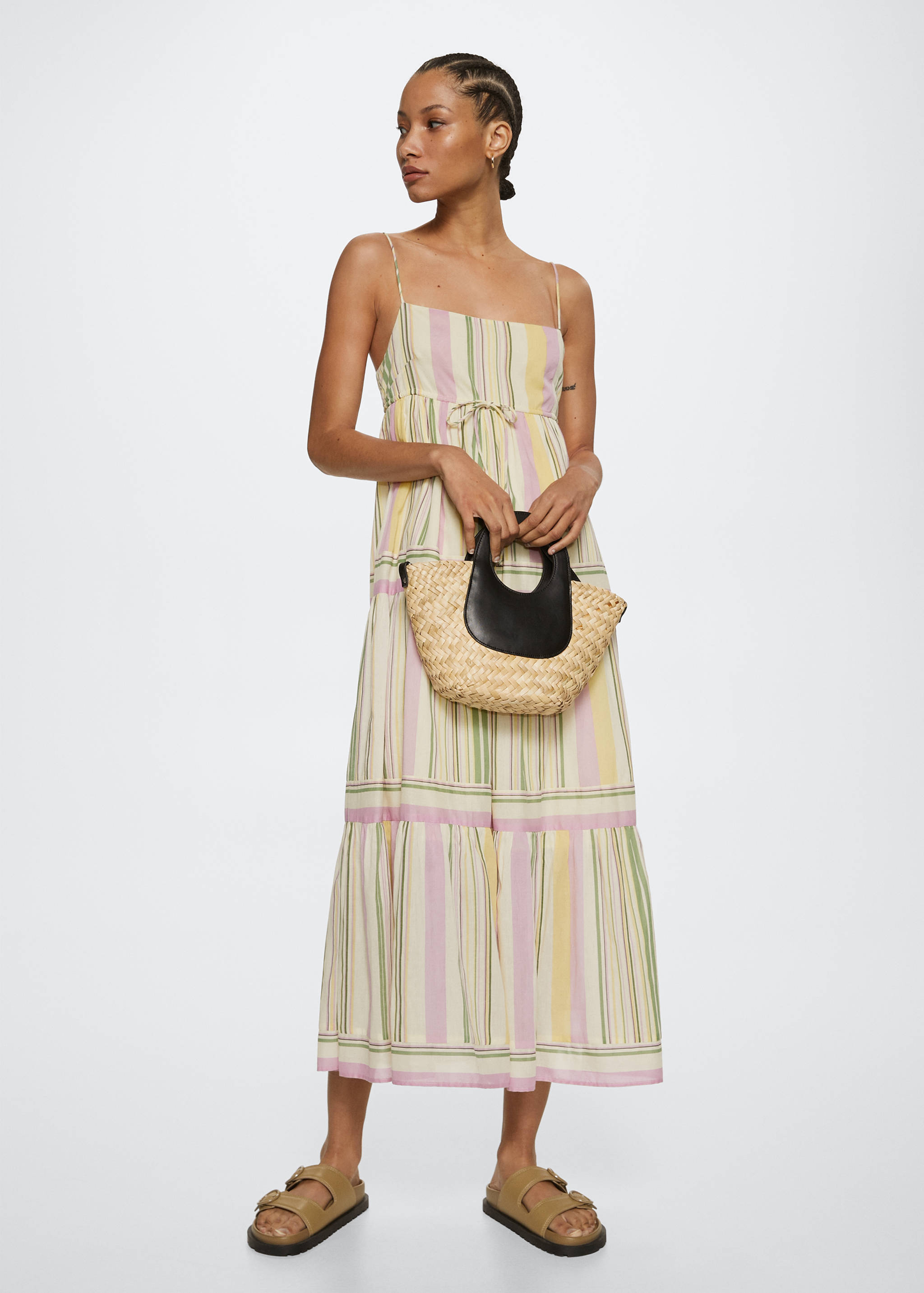 Vestit llarg fluid - Pla general