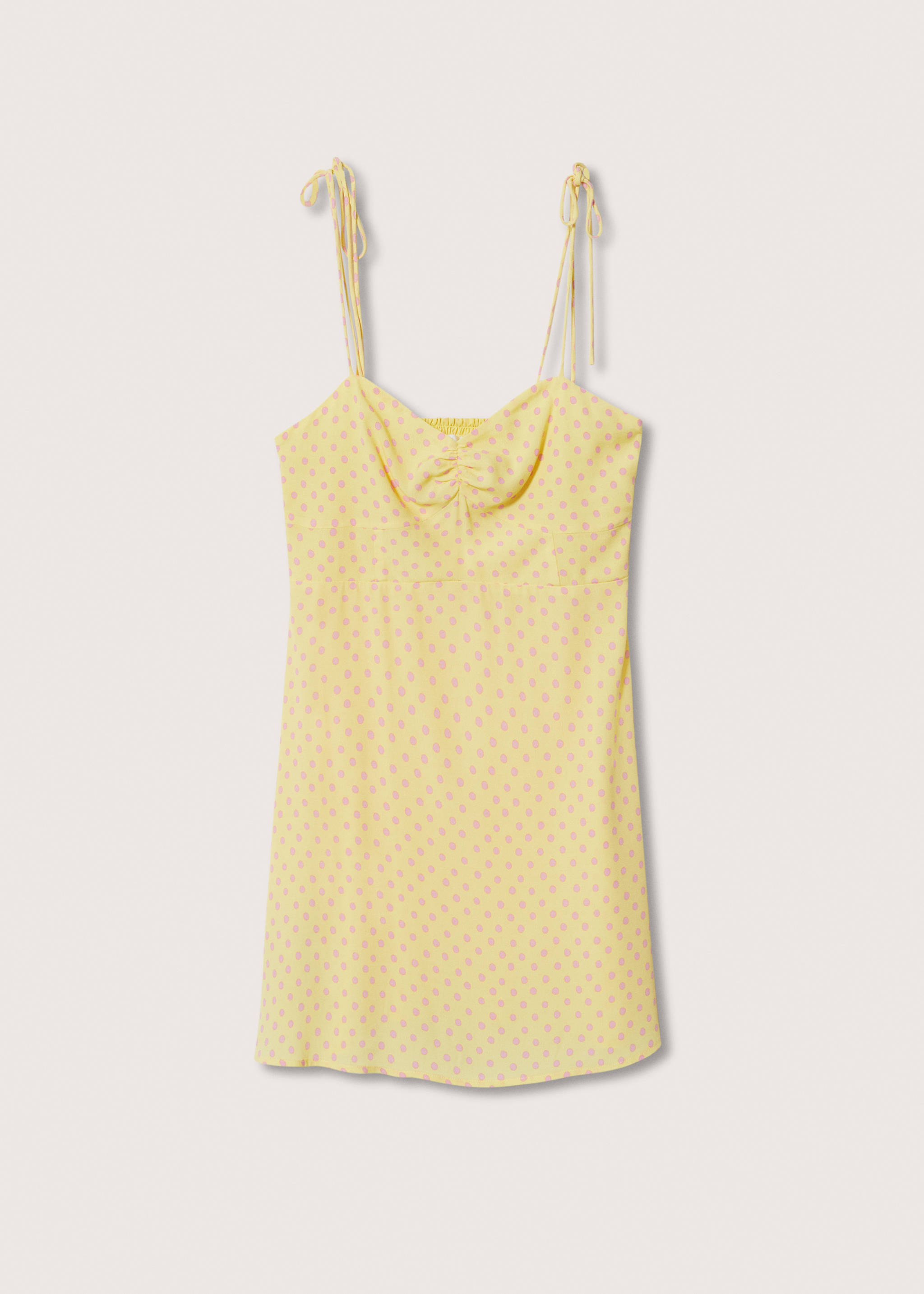 Vestido tirantes estampado - Artículo sin modelo