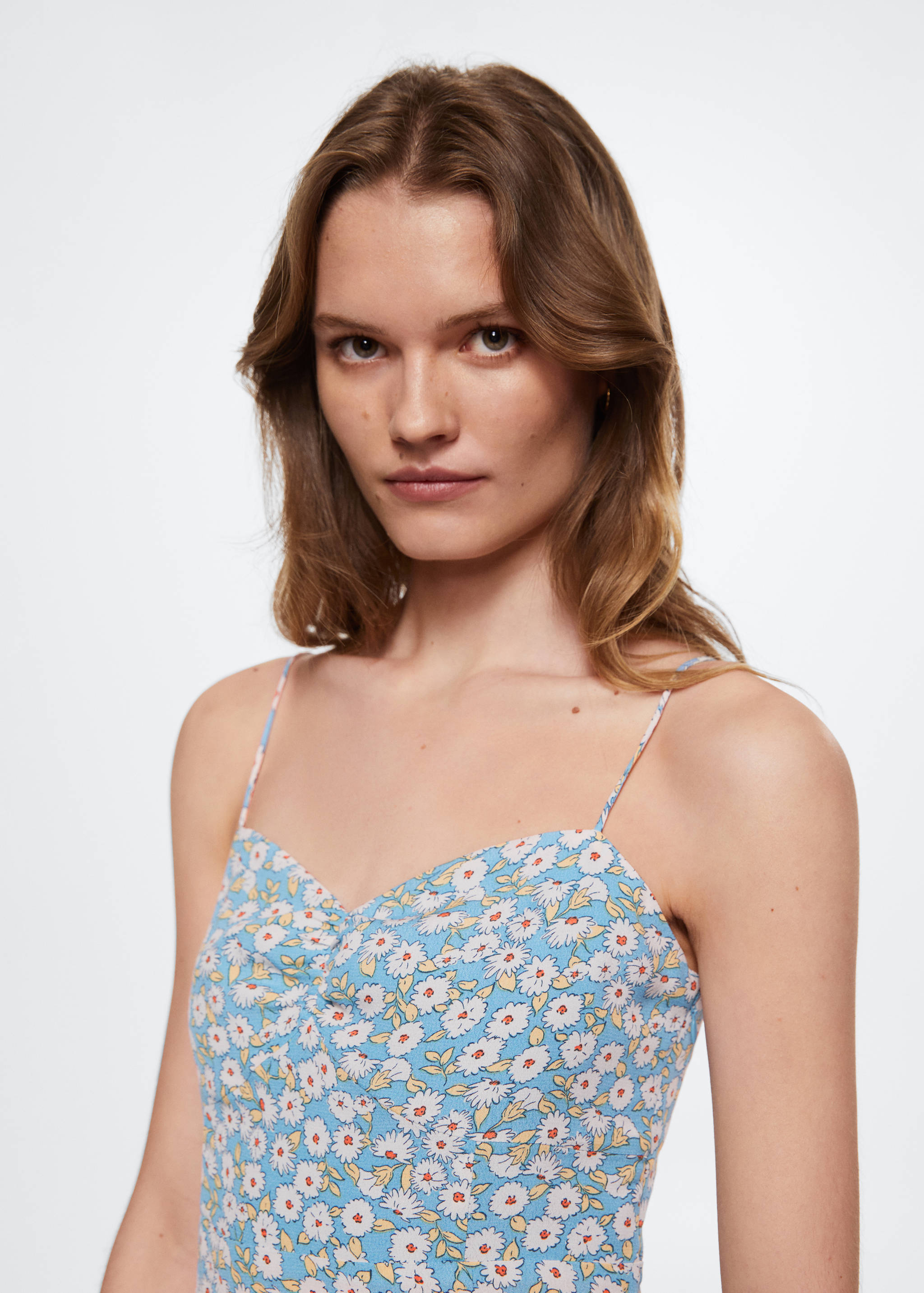 Vestido tirantes estampado - Detalle del artículo 1