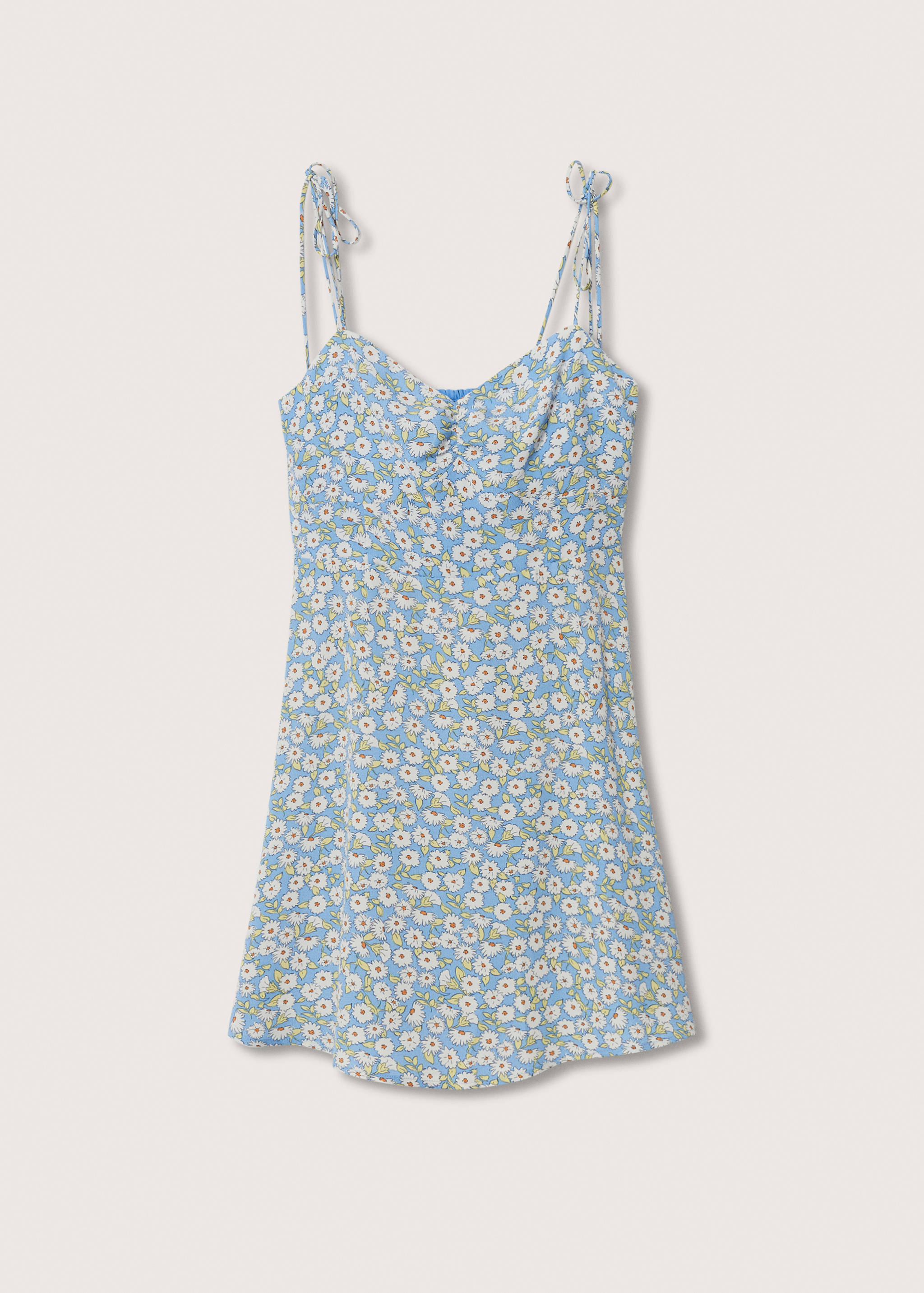 Vestido tirantes estampado - Artículo sin modelo