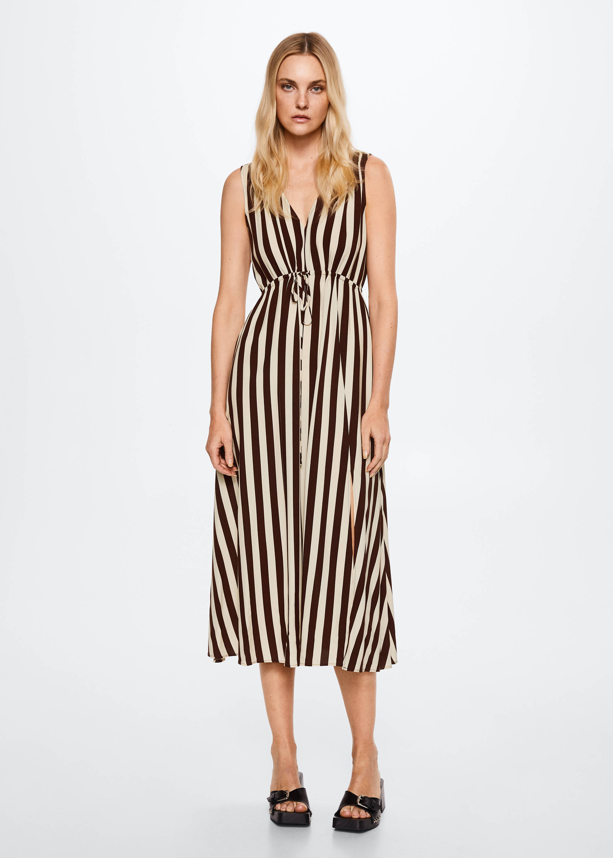 Vestit fluid estampat - Pla general