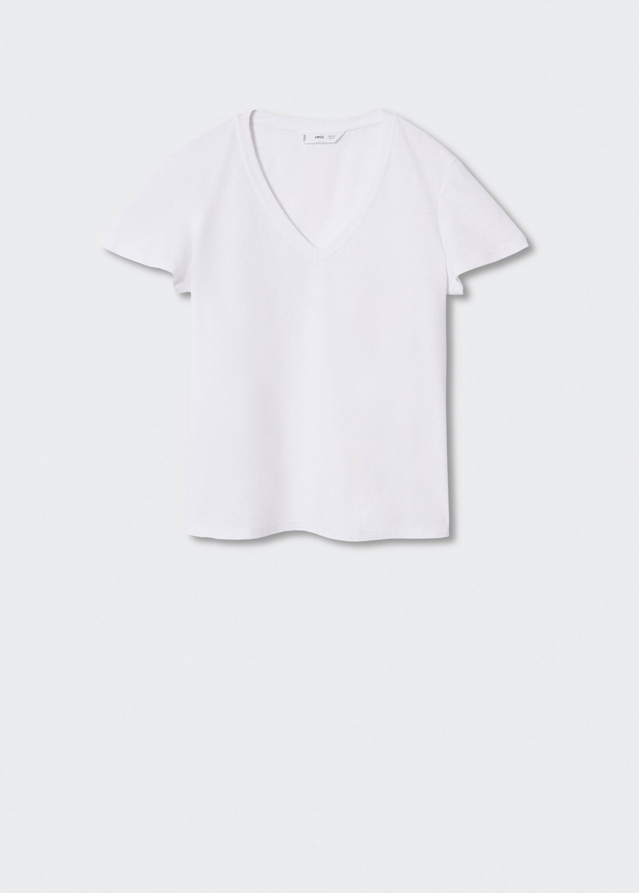 Μπλουζάκι βαμβάκι και λινό  - Προϊόν χωρίς μοντέλο