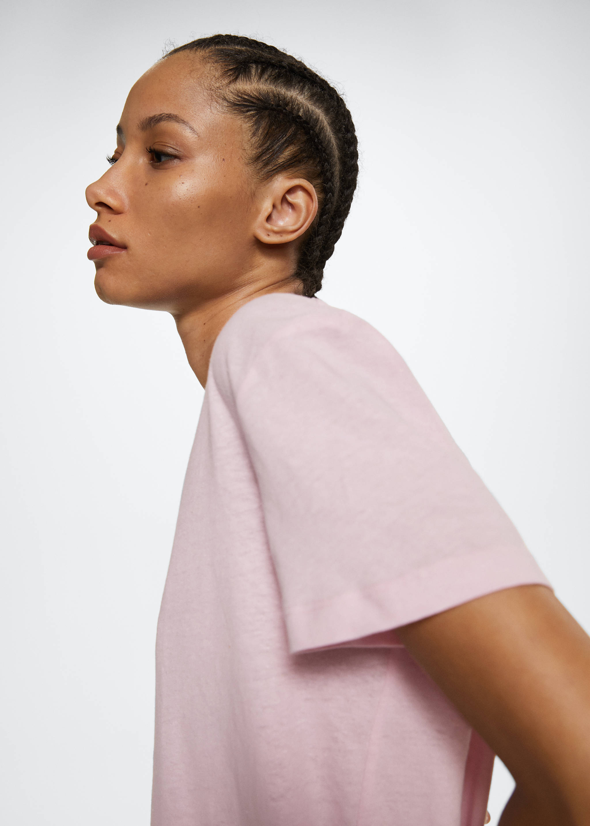 Μπλουζάκι βαμβάκι και λινό  - Λεπτομέρεια του προϊόντος 2