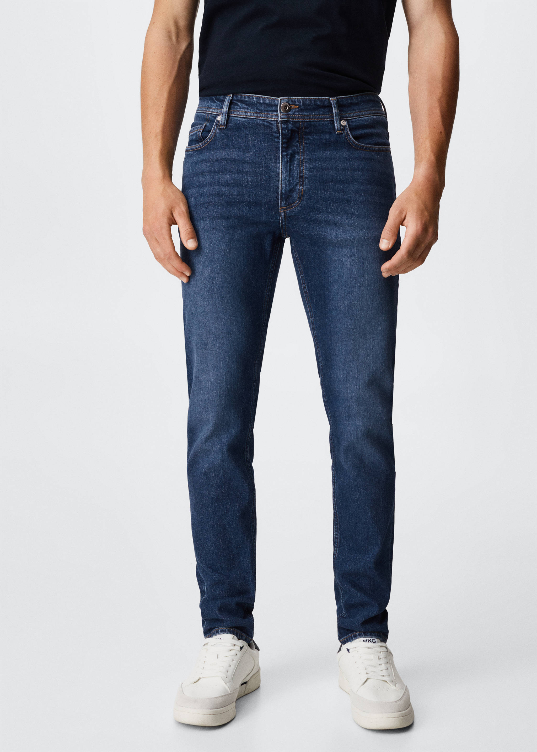 Jan slim-fit jeans - Medium plane